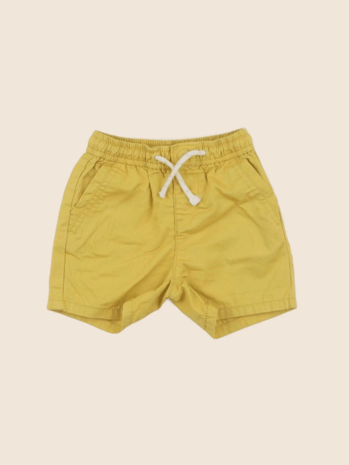 Zara - short jaune - 3/6 mois