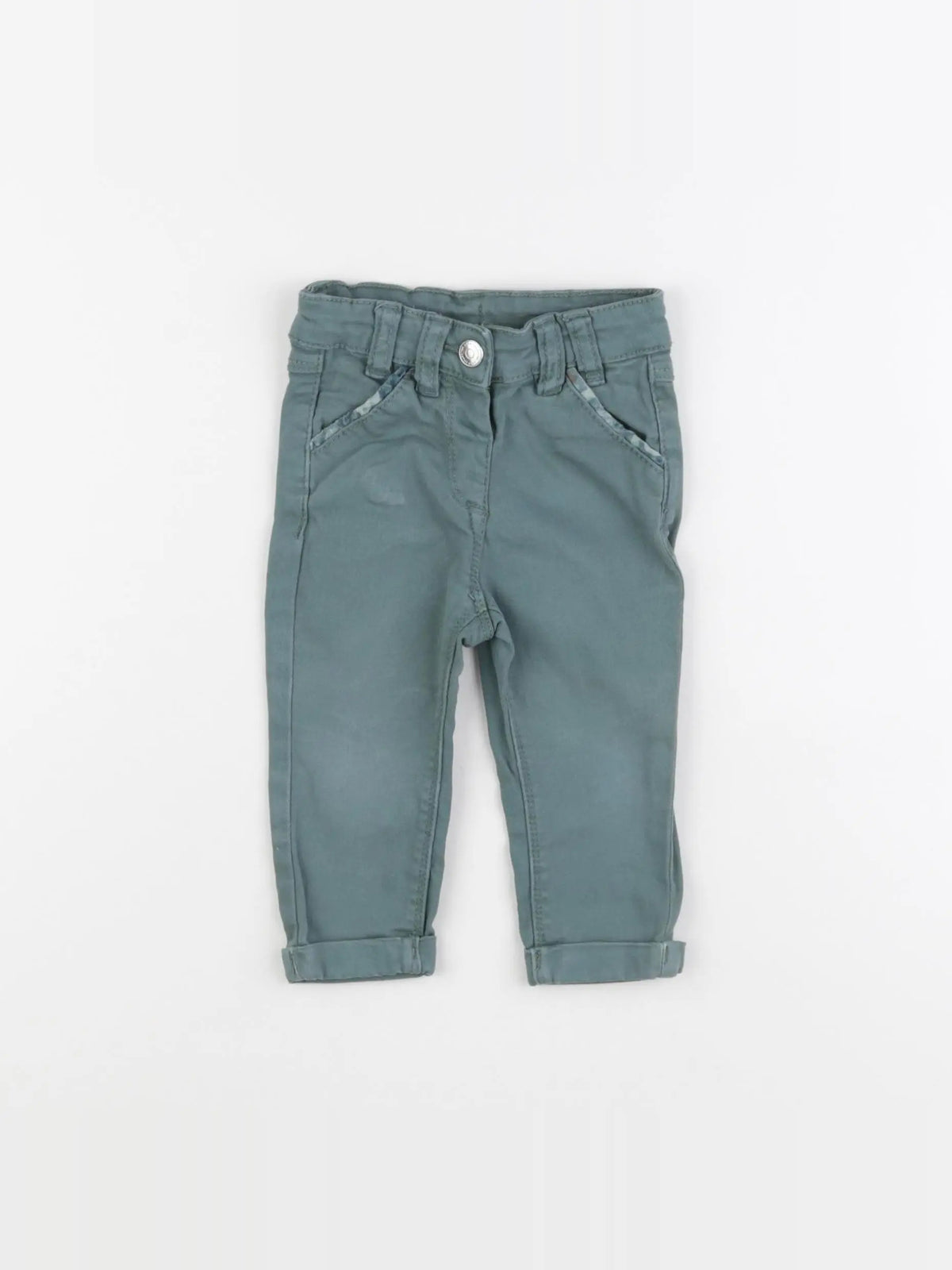 Tape à l'oeil - pantalon vert - 9 mois