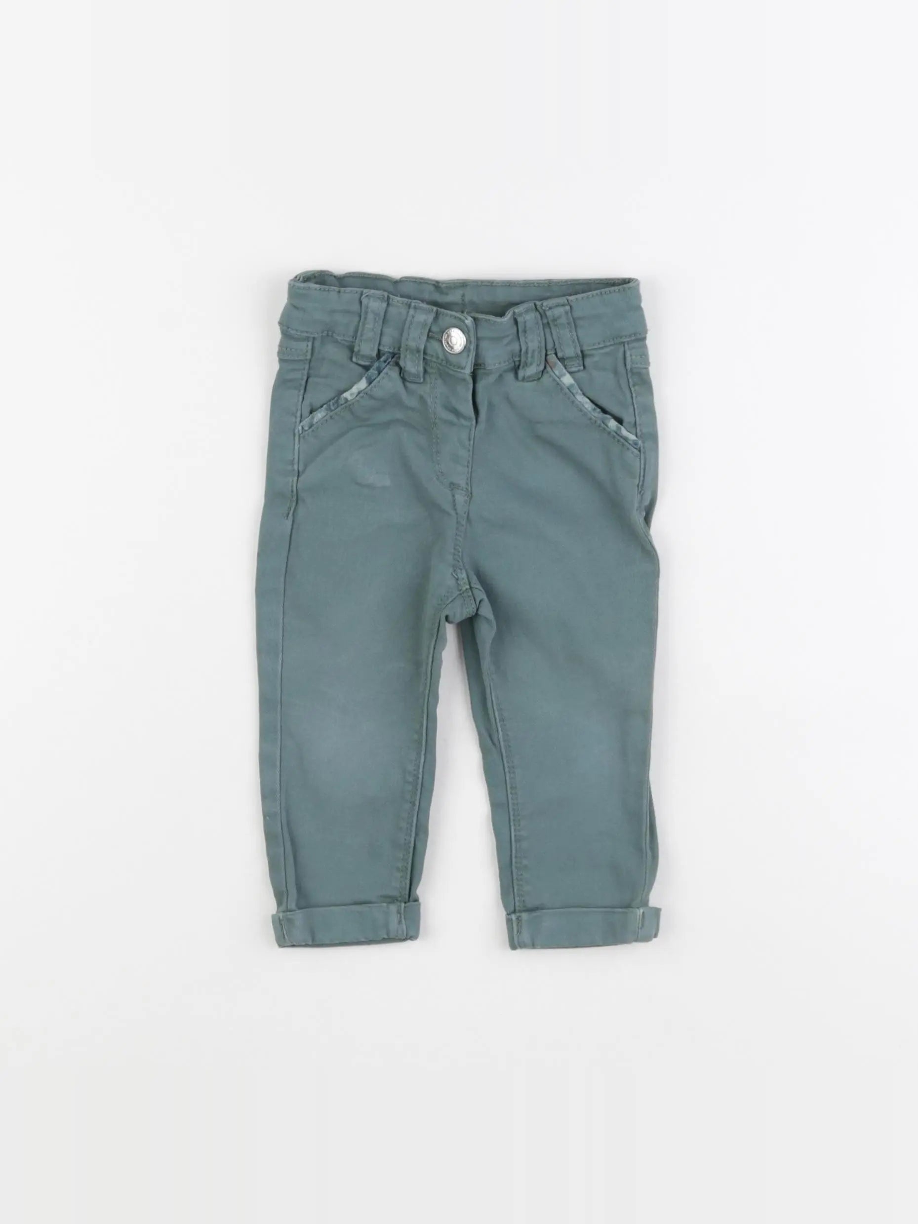 Tape à l'oeil - pantalon vert - 9 mois