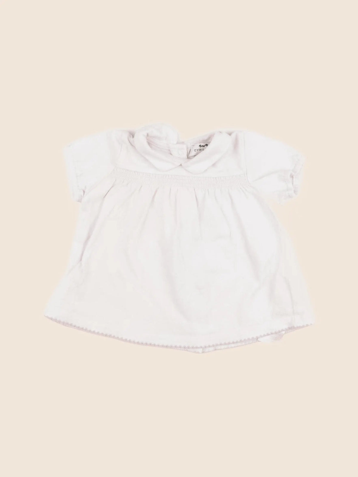 Cyrillus - tee-shirt rose - 12 mois