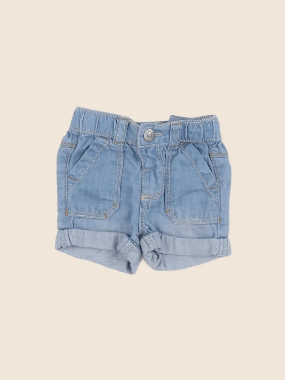 Tape à l'oeil - short bleu - 3 mois