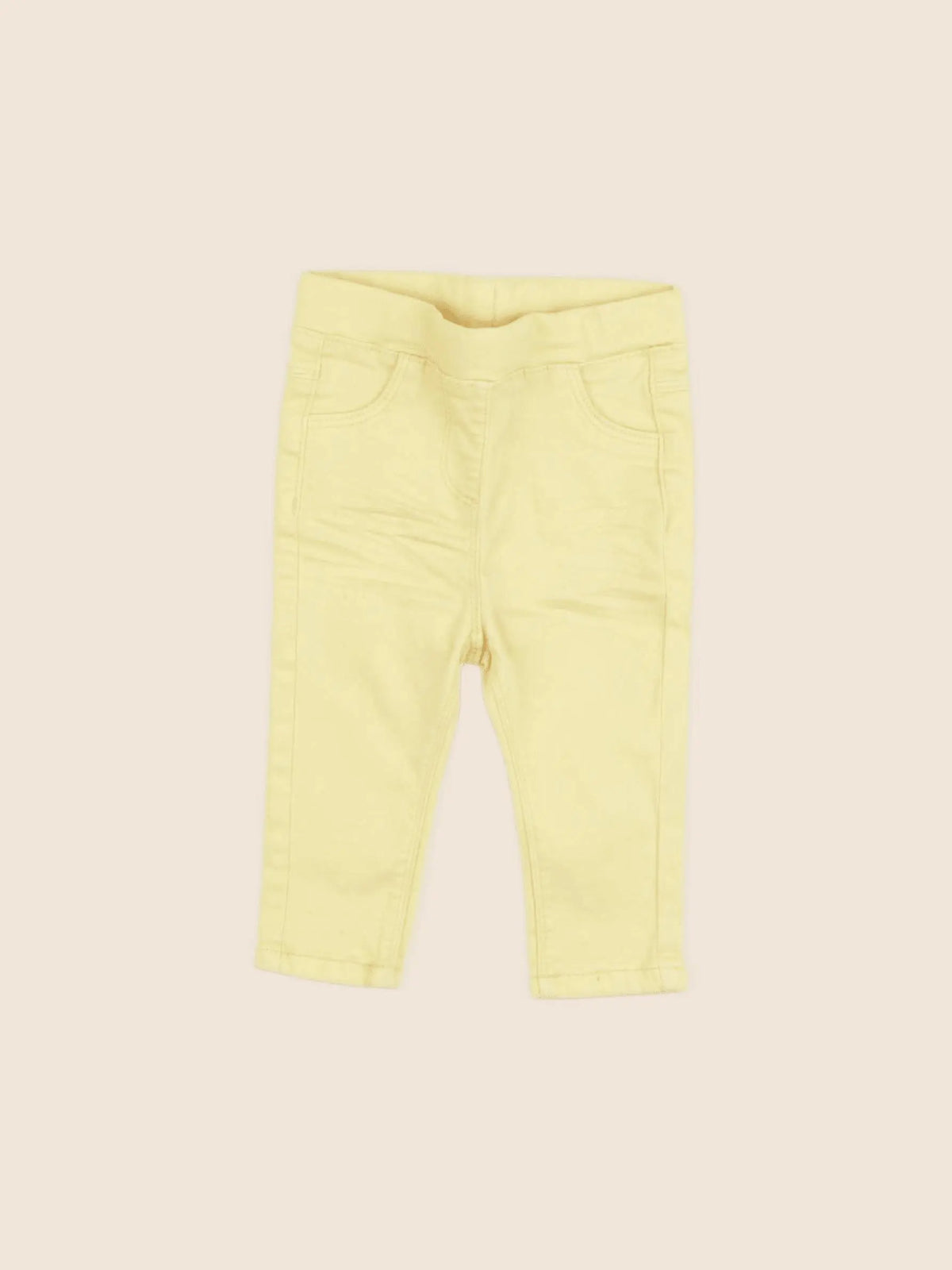 Tape à l'oeil - jegging jaune - 6 mois
