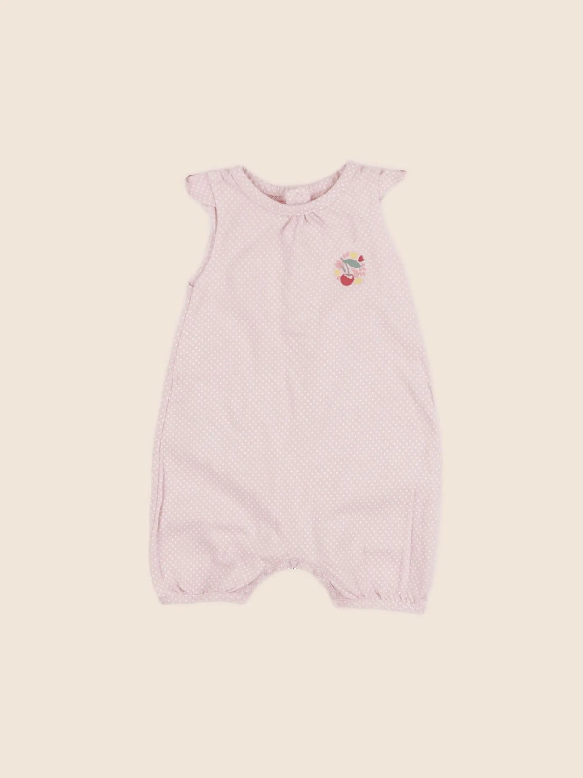 Bouchara - pyjama coton rose - 3 mois