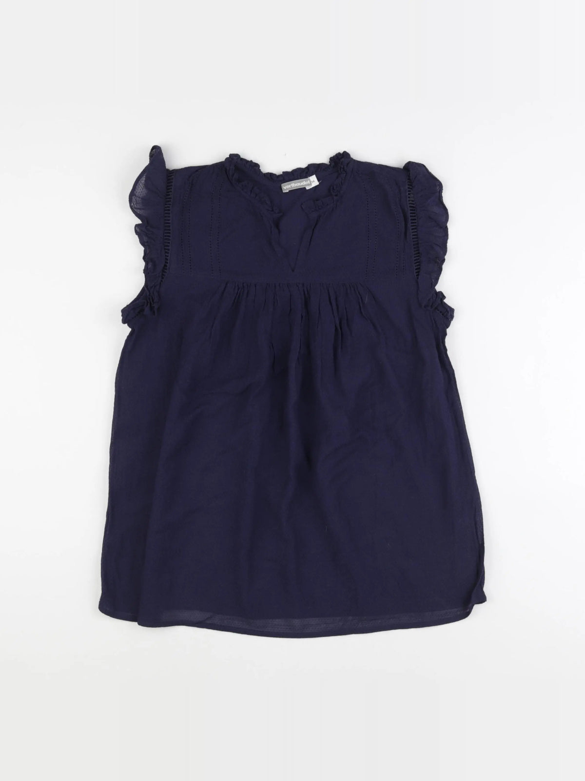 Vertbaudet - blouse grossesse bleu - 34
