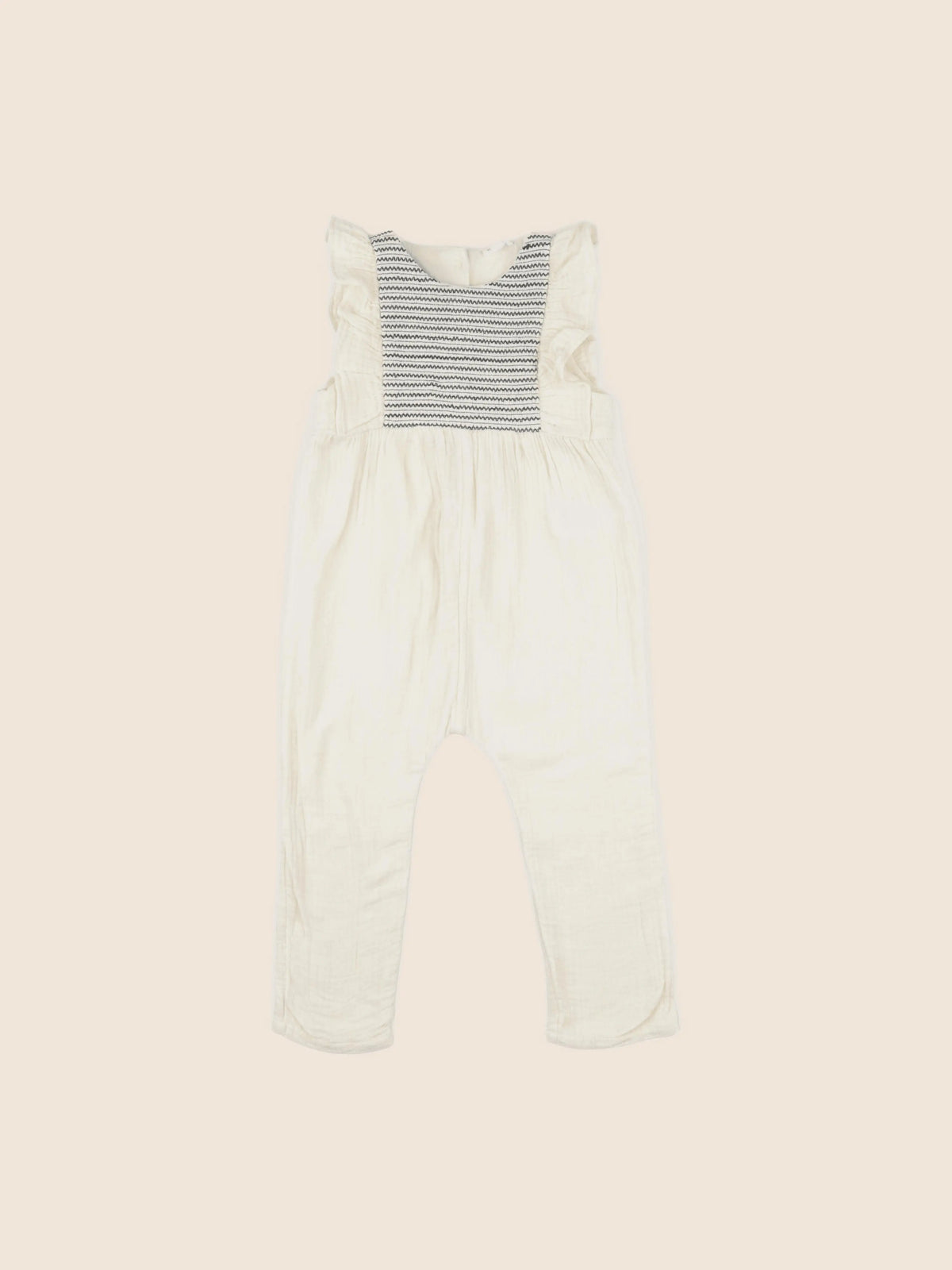 Vertbaudet - combinaison beige - 36 mois