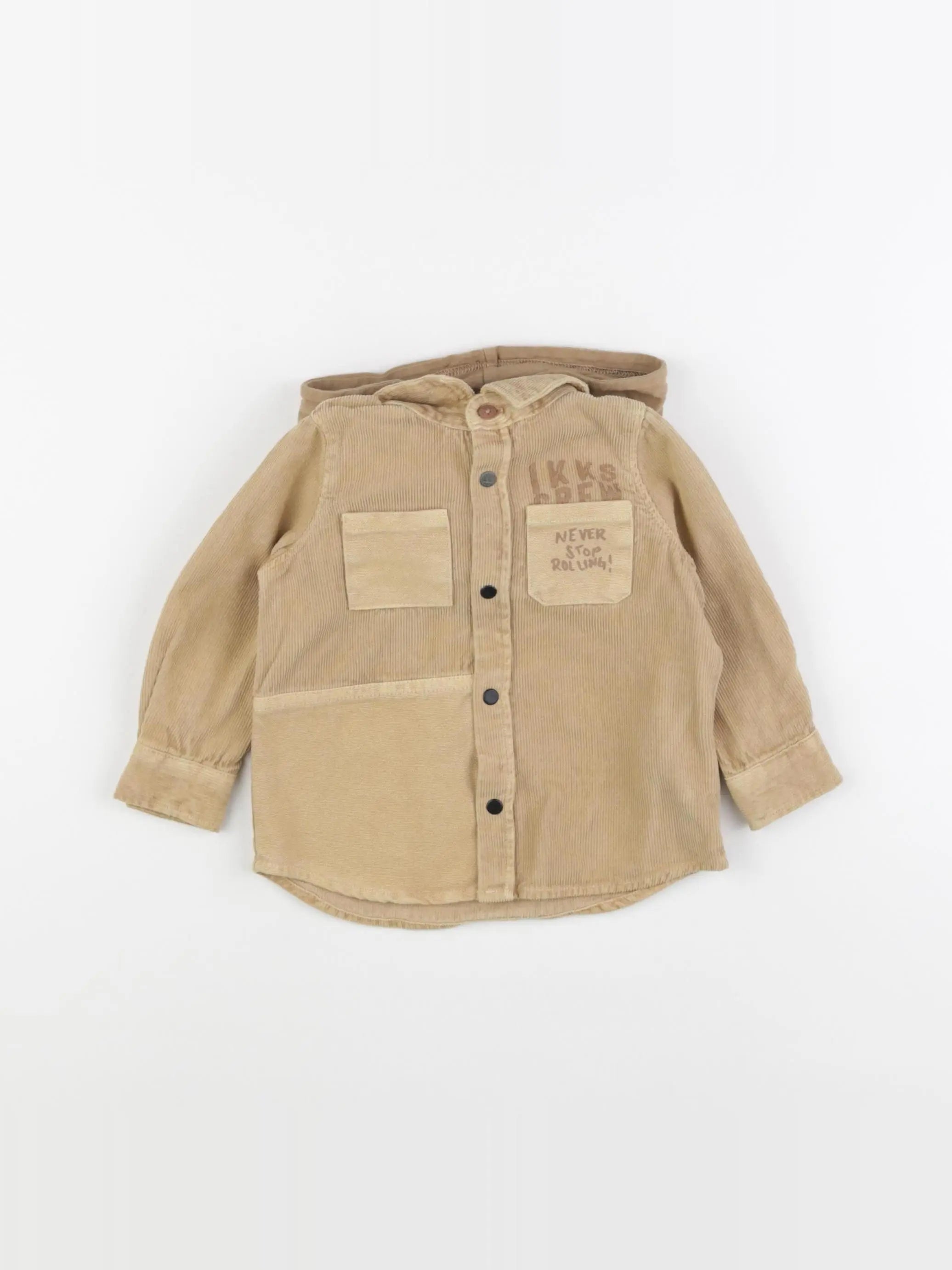 IKKS - chemise marron - 12 mois