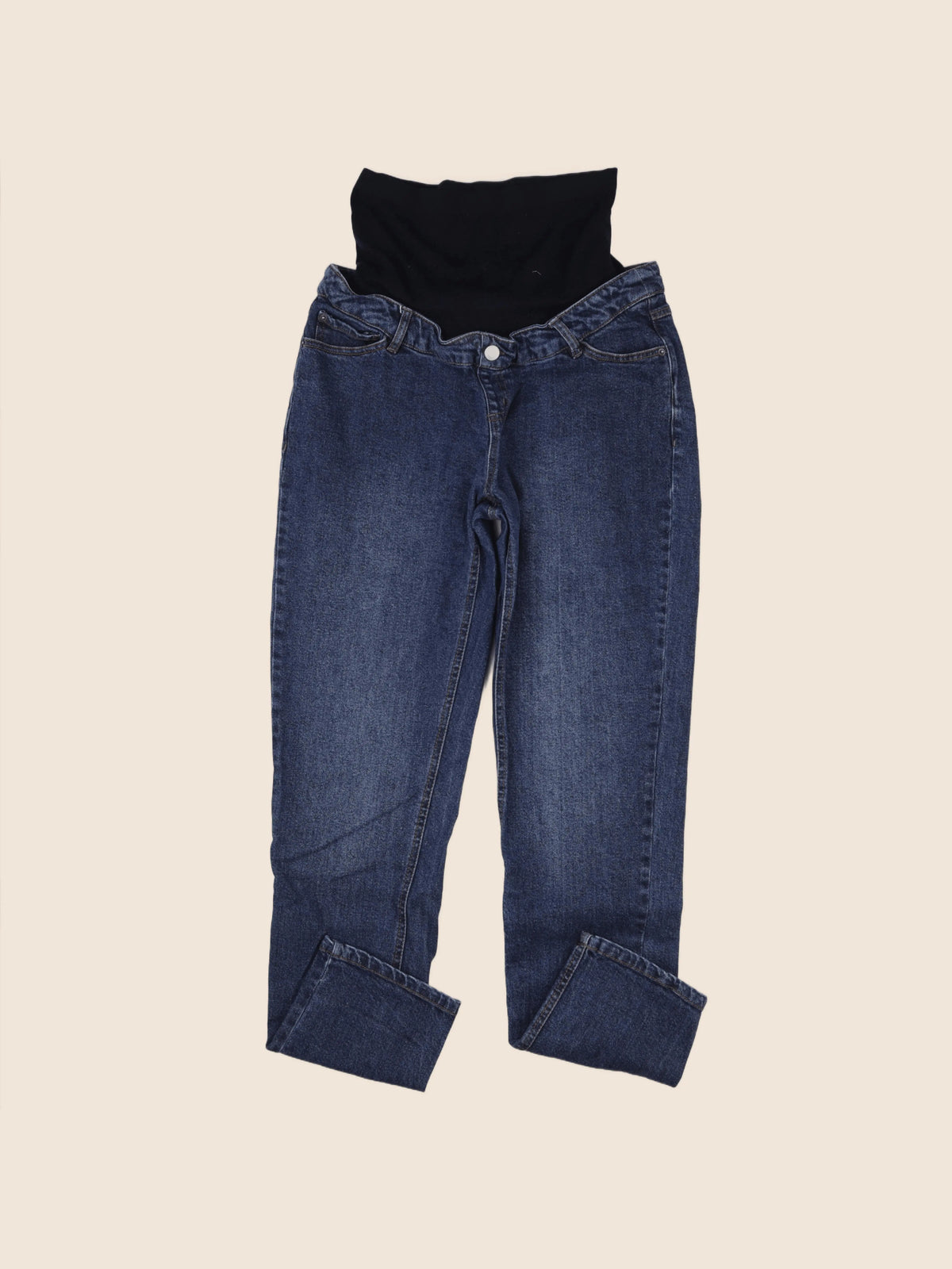 Vertbaudet - jean grossesse bleu - 38