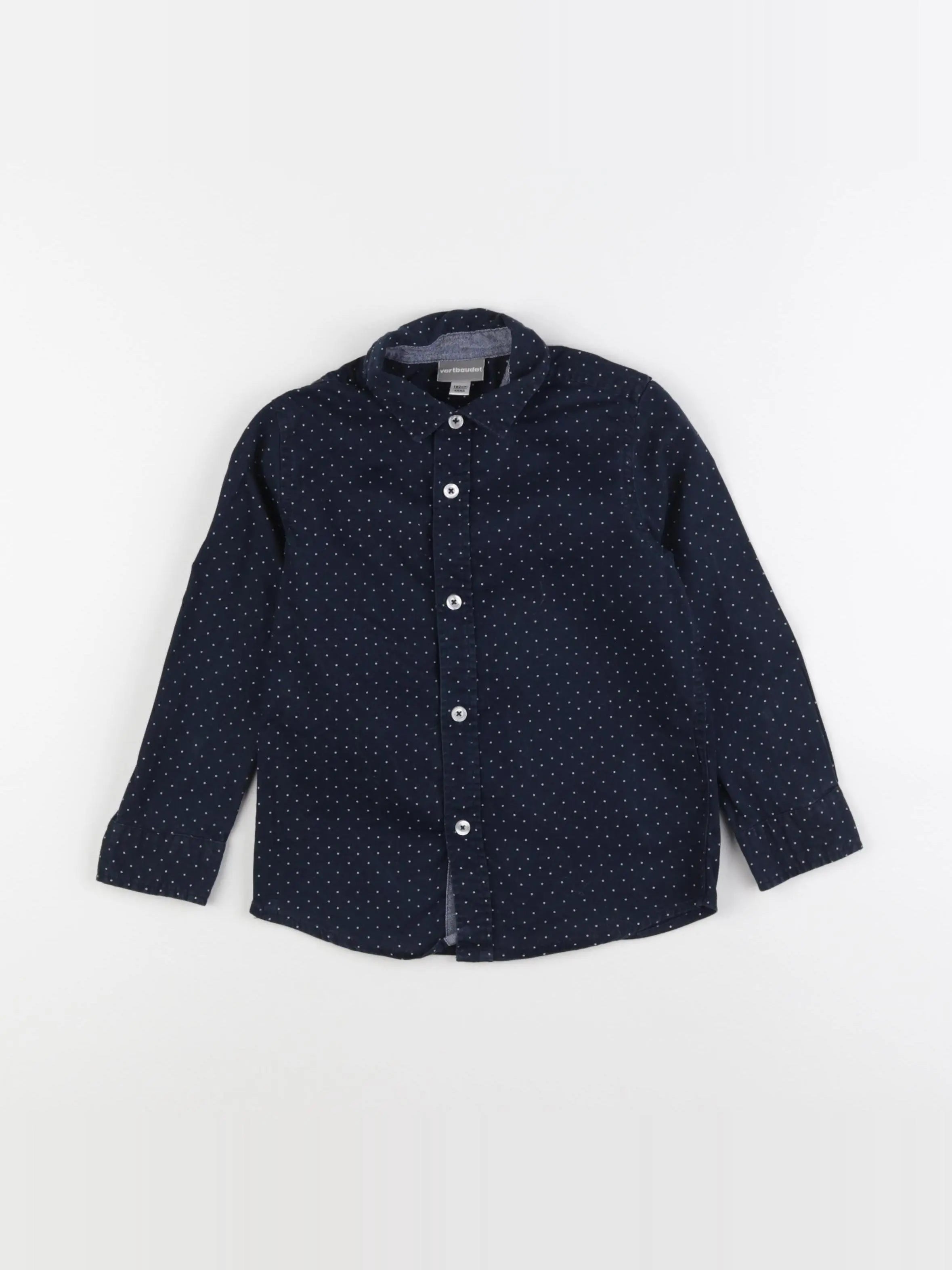 Vertbaudet - chemise bleu - 4 ans