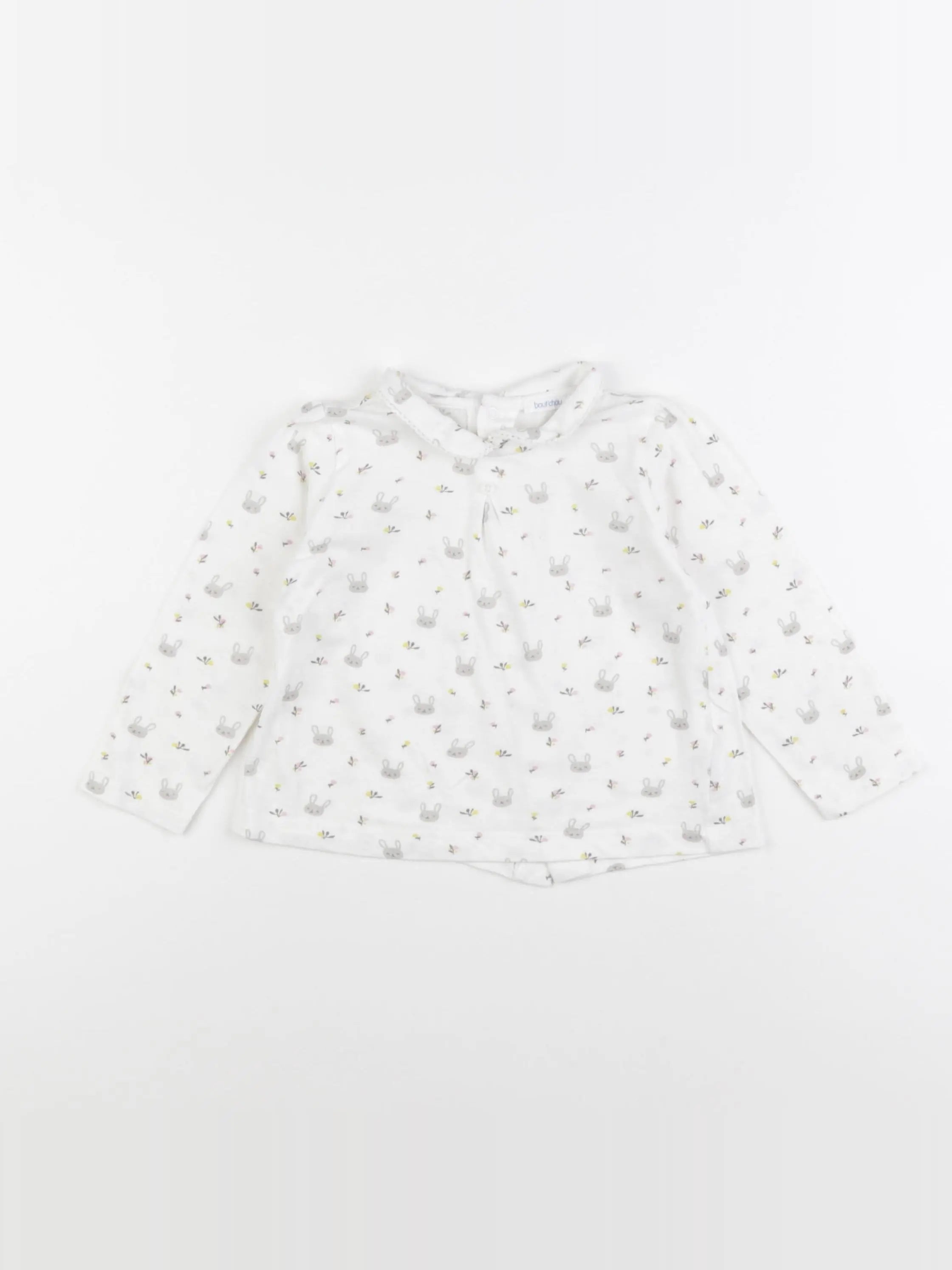 Boutchou - tee-shirt blanc - 18 mois