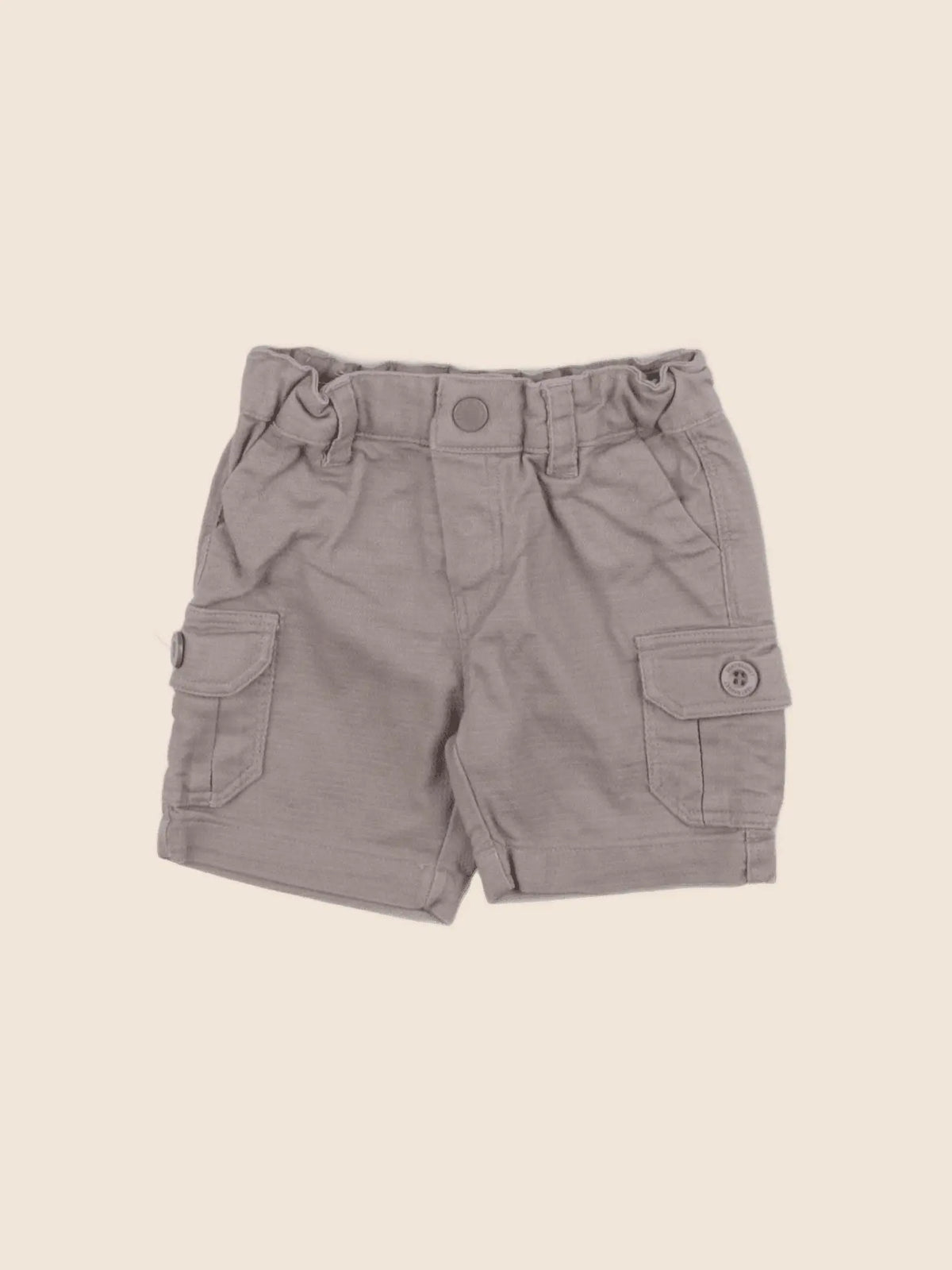 Vertbaudet - short marron - 6 mois