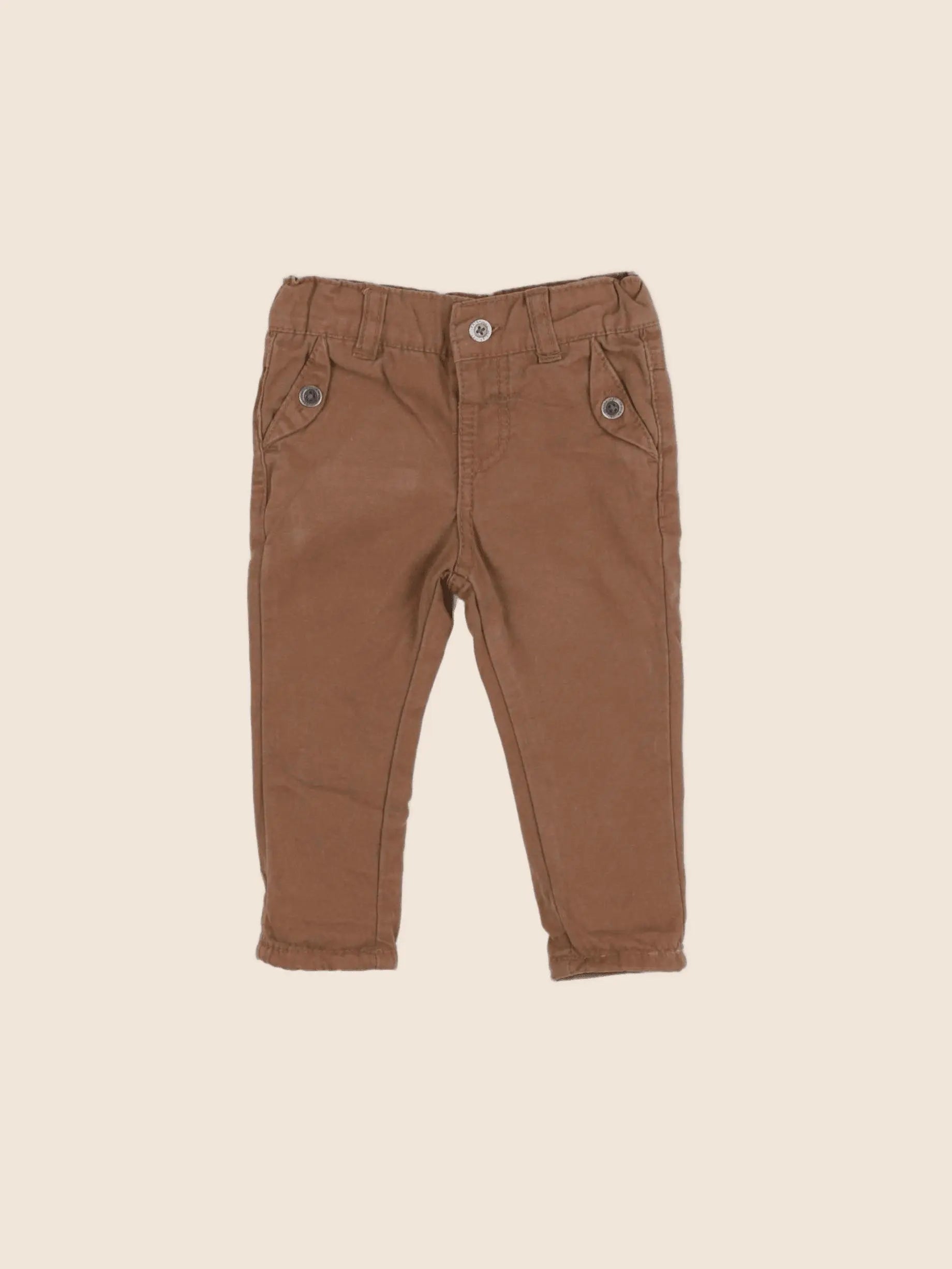 Vertbaudet - jean marron - 3 mois