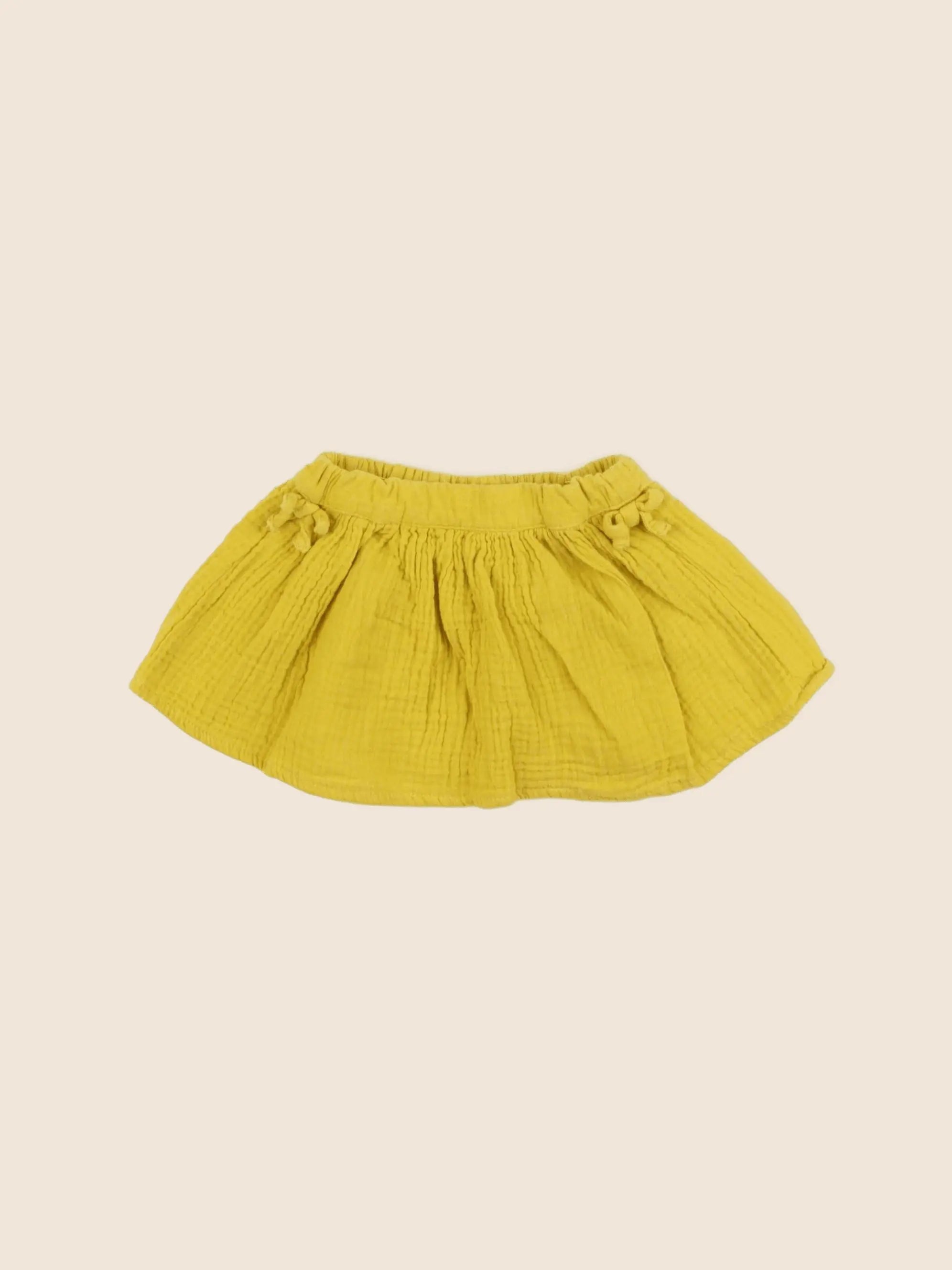 Tape à l'oeil - jupe jaune - 6 mois