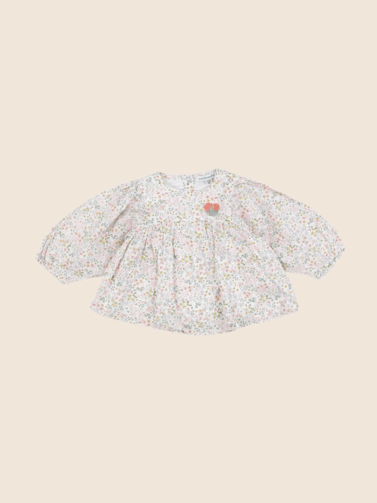 Vertbaudet - blouse multicolore - 9 mois