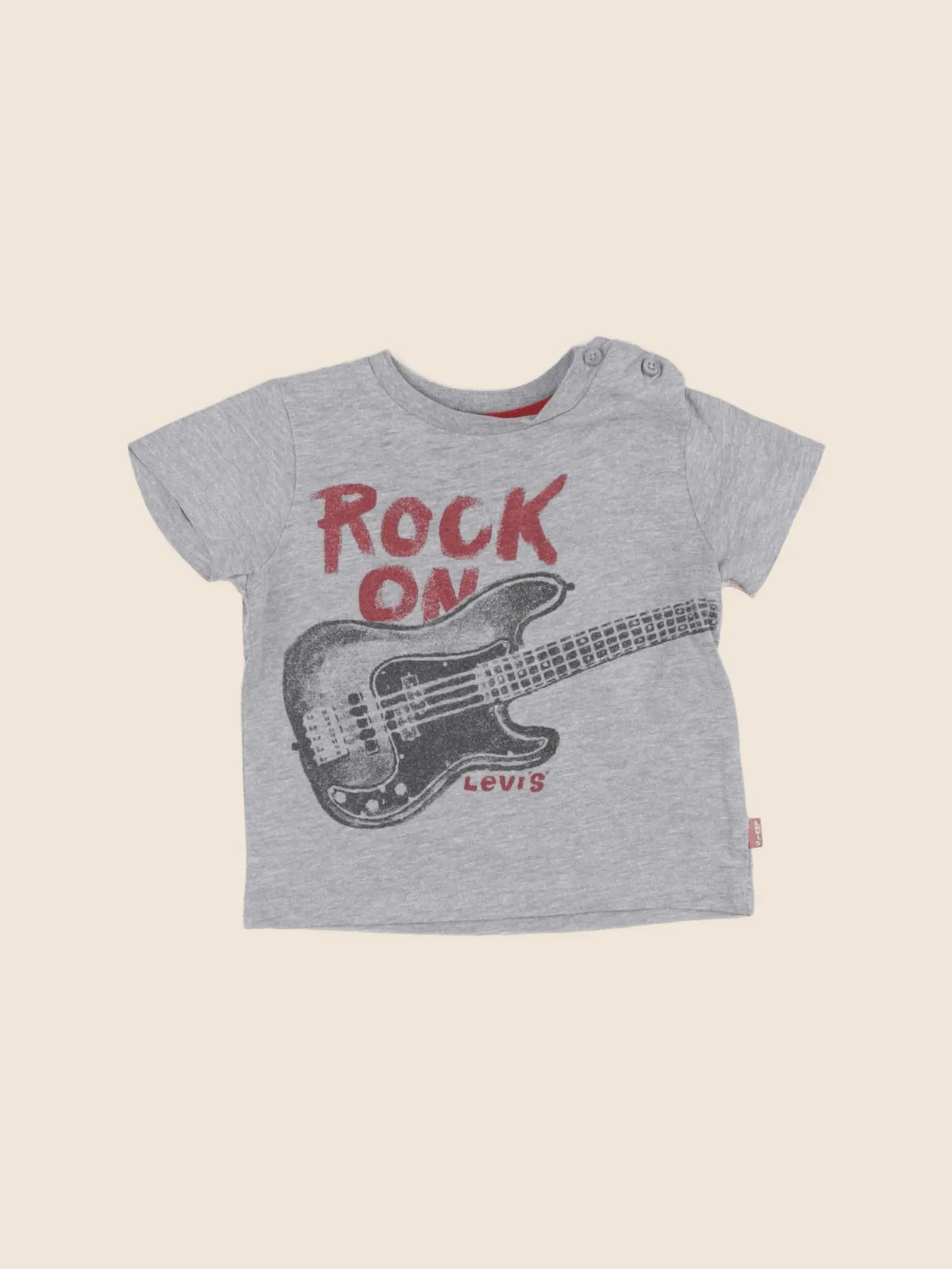 Levi's - tee-shirt gris - 6 mois