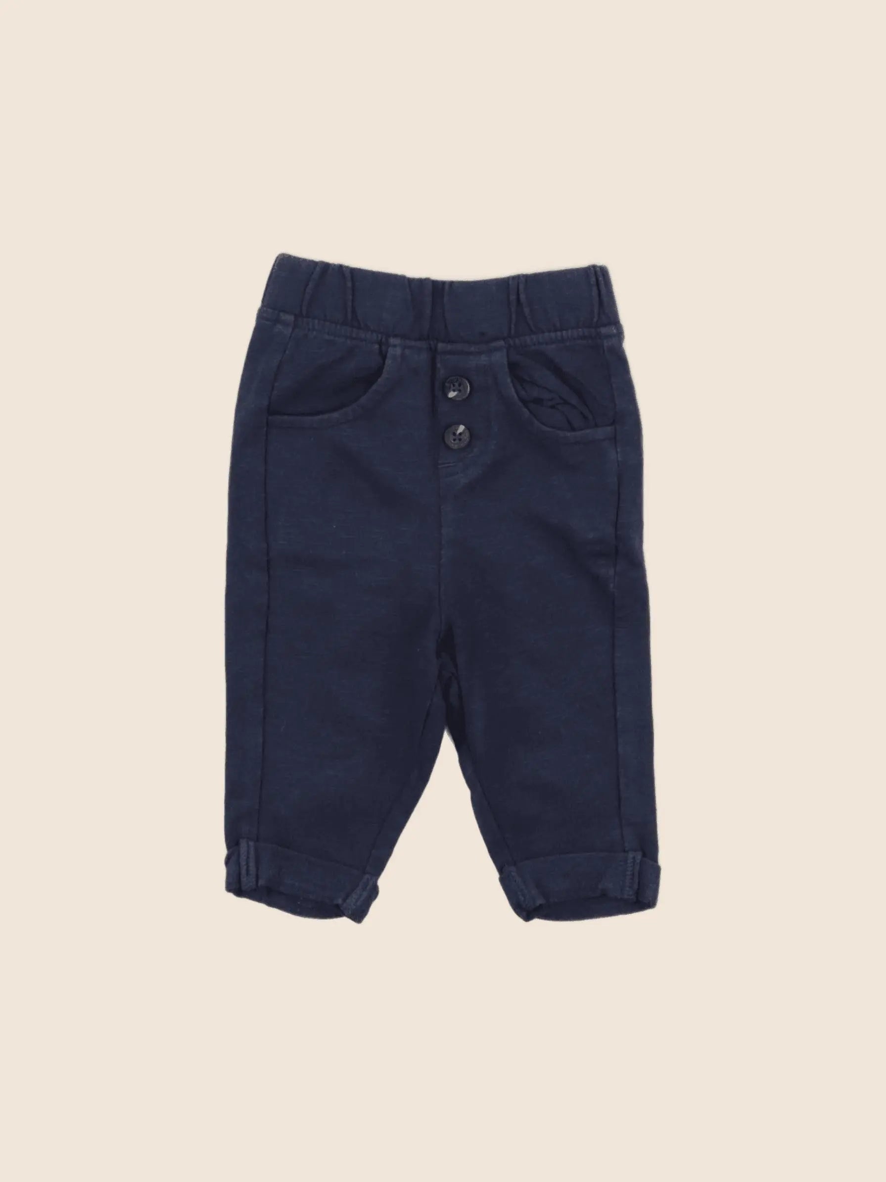 Tape à l'oeil - pantalon bleu - 3 mois