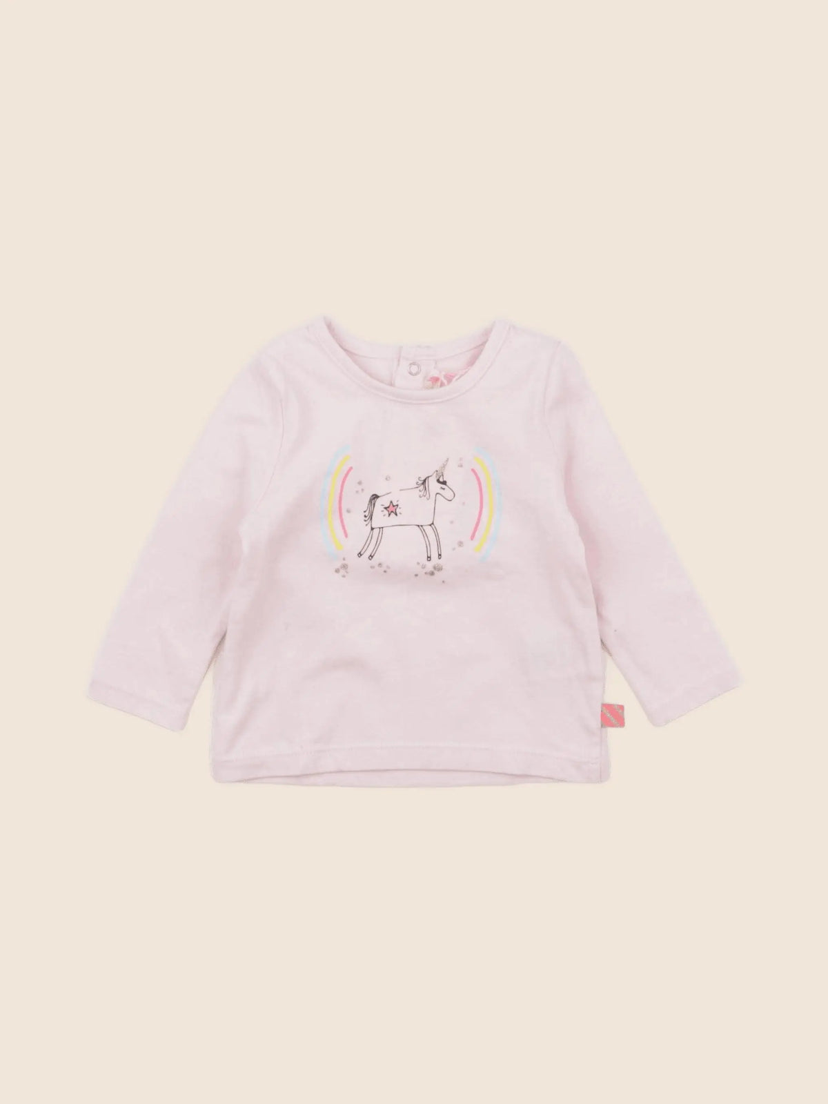 Billie Blush - tee-shirt rose - 6 mois