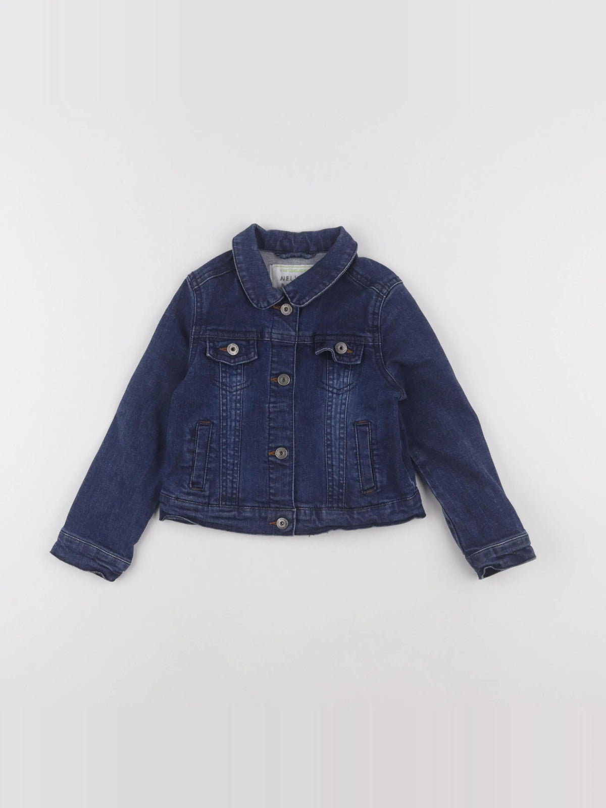 Vertbaudet - veste bleu - 4 ans