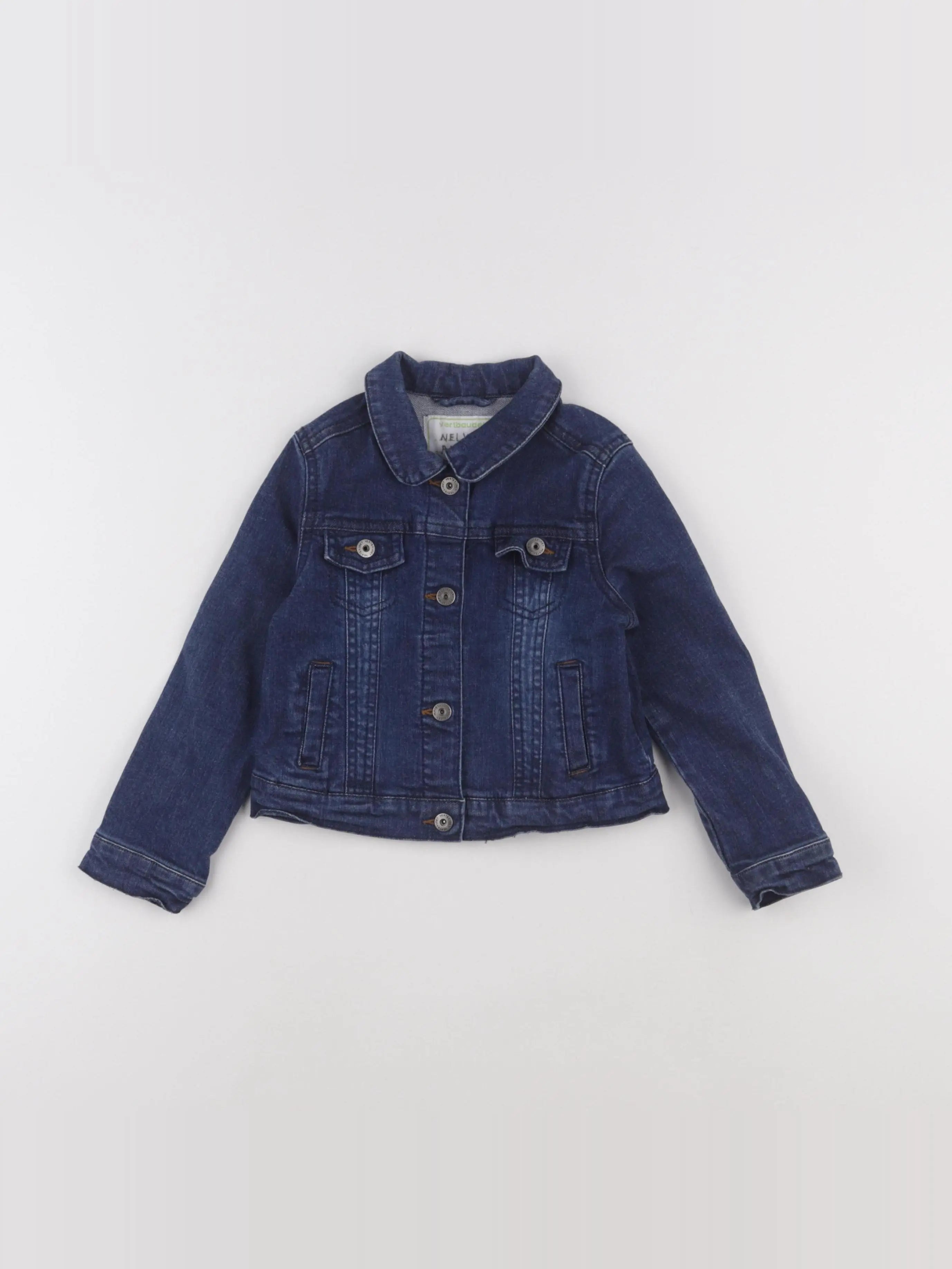 Vertbaudet - veste bleu - 4 ans
