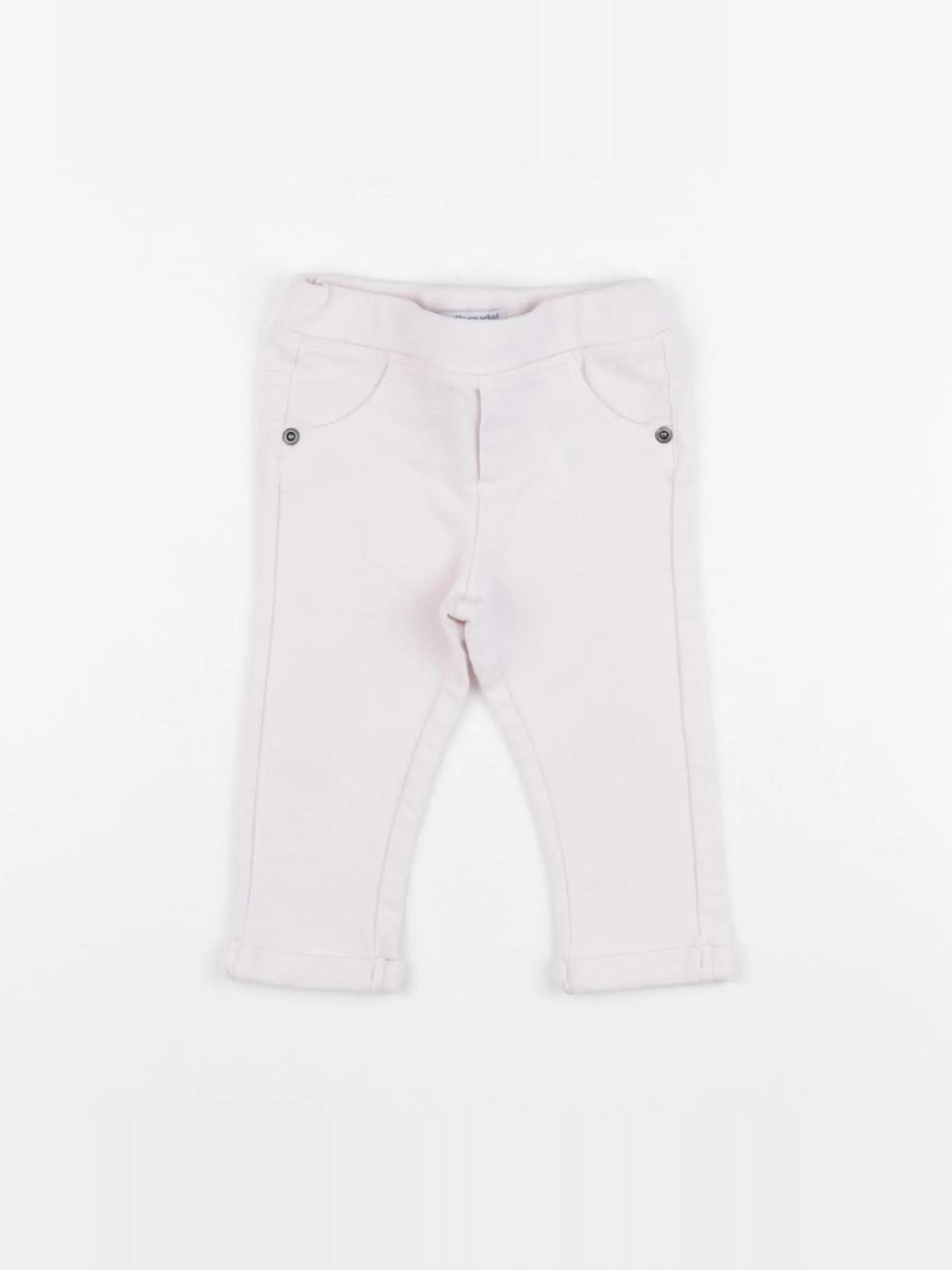 Vertbaudet - jegging rose - 9 mois