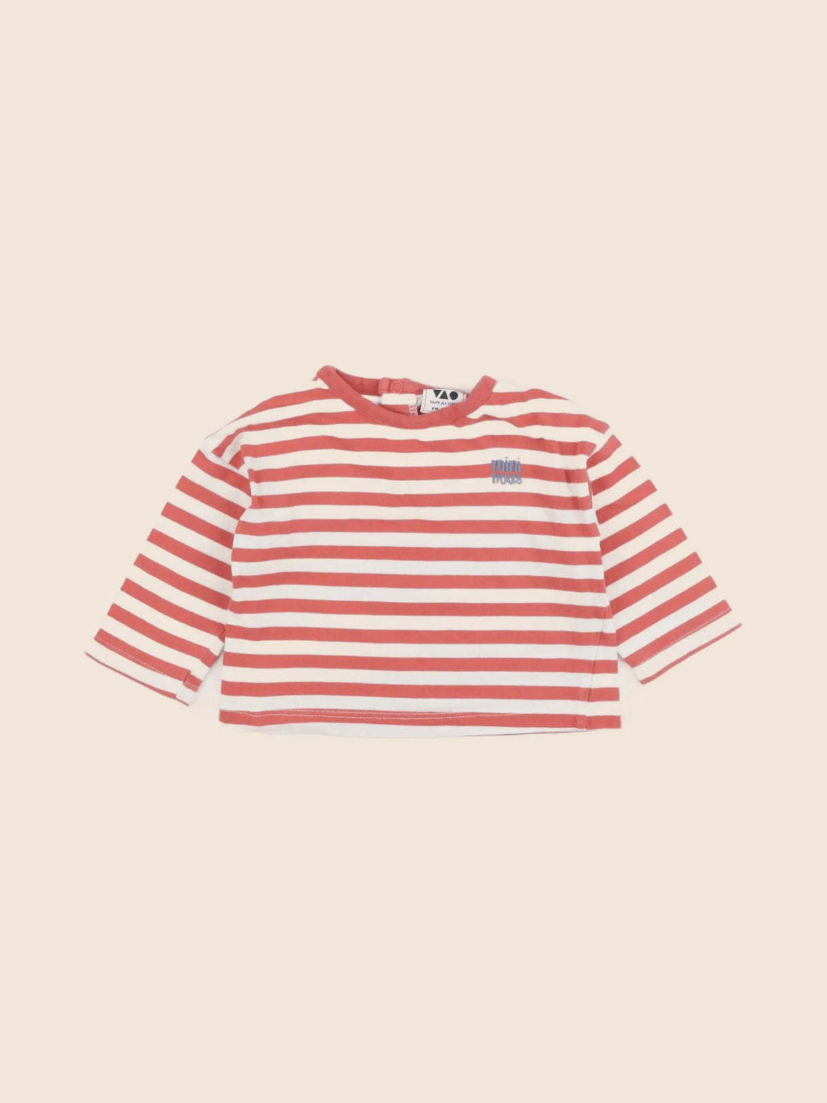 Tape à l'oeil - tee-shirt rouge - 6 mois