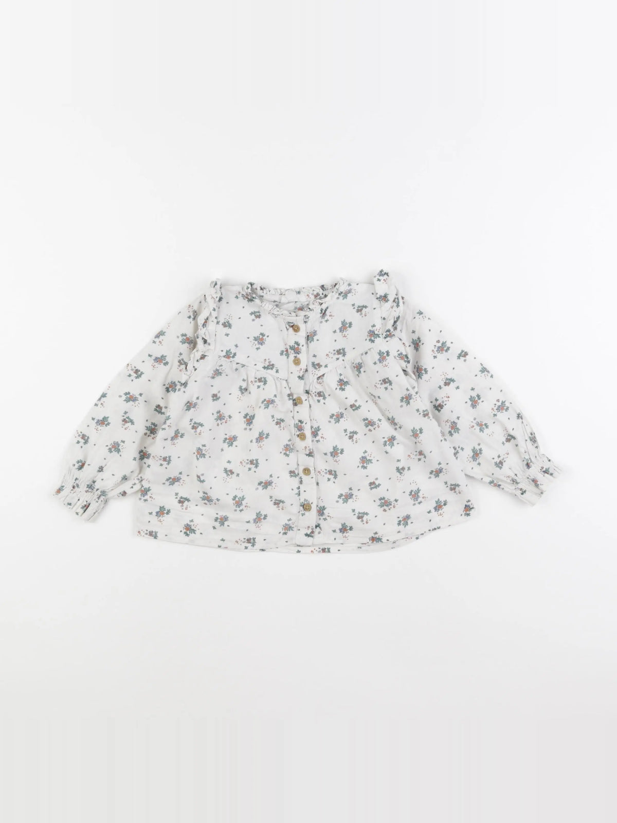 Vertbaudet - blouse multicolore - 18 mois