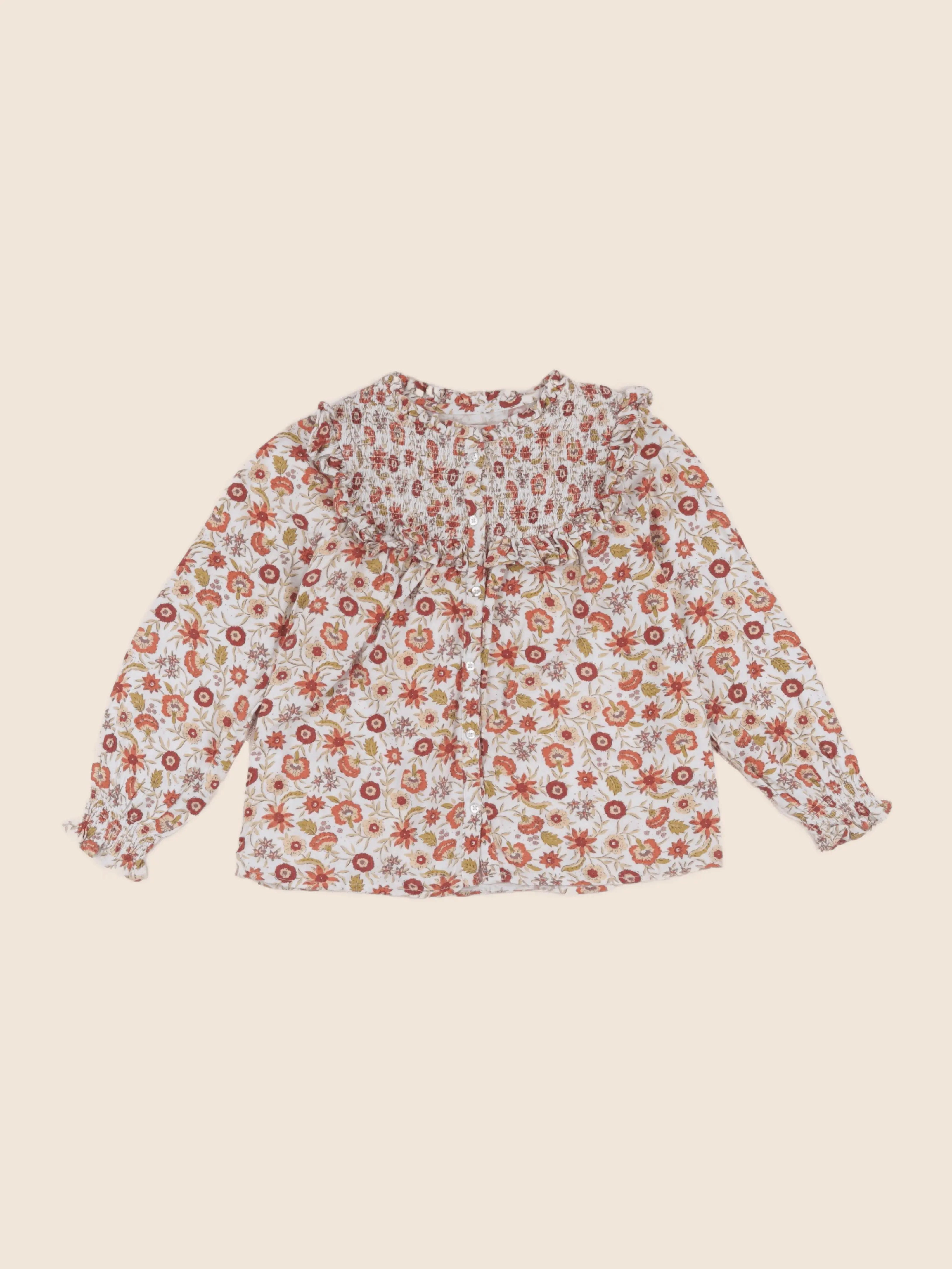 Vertbaudet - chemise multicolore - 8 ans