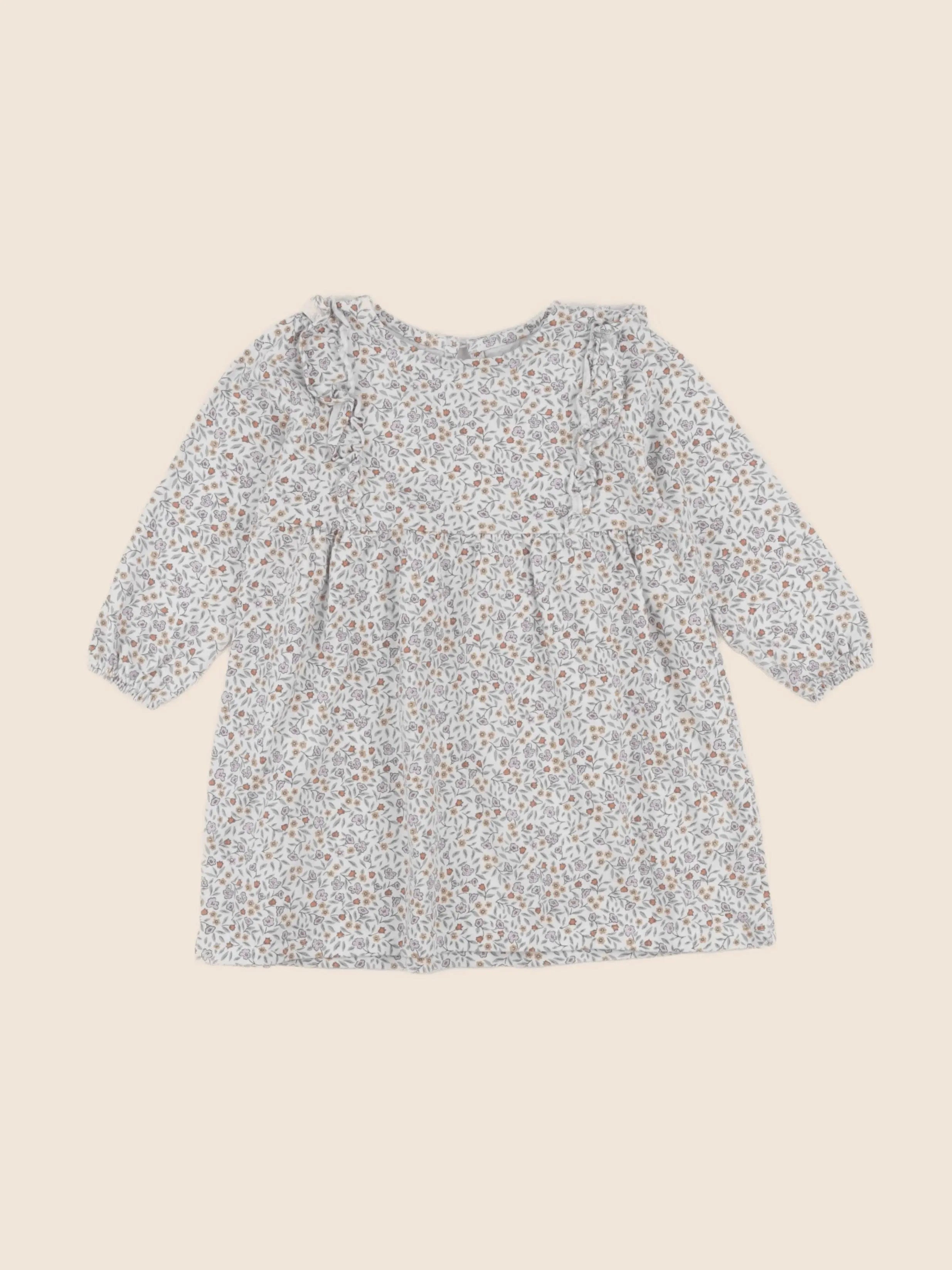 Vertbaudet - robe multicolore - 2 ans