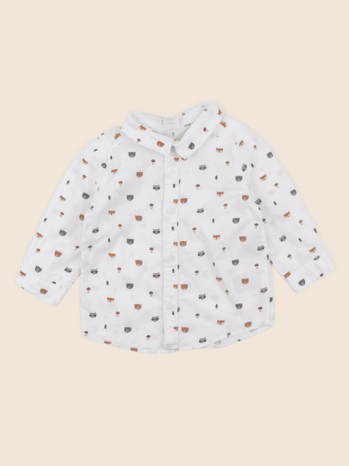 H&M - chemise multicolore - 6/9 mois