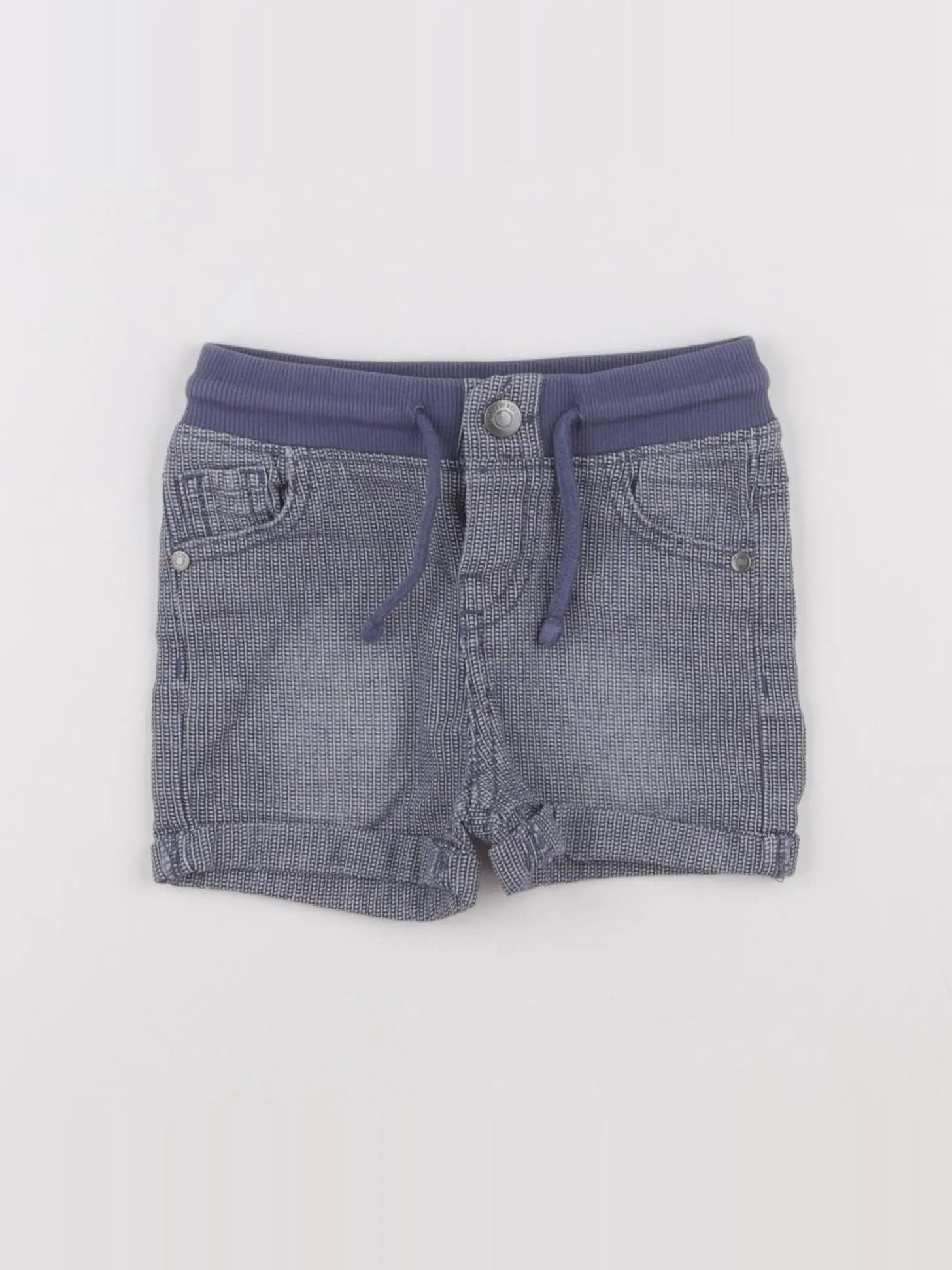 Tape à l'oeil - short blanc, bleu - 24 mois