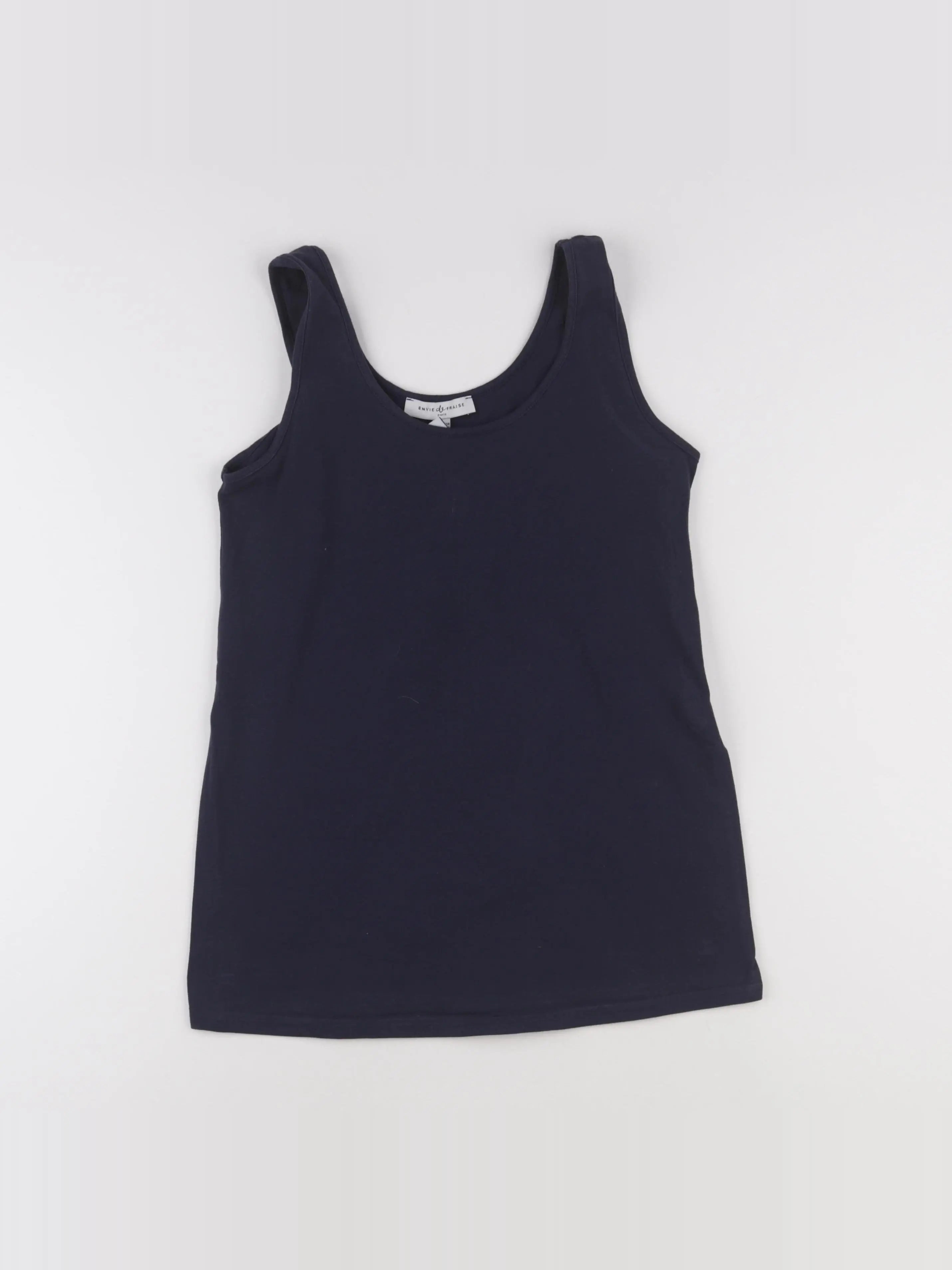 Envie de fraise - tee-shirt grossesse bleu - 36 à 38