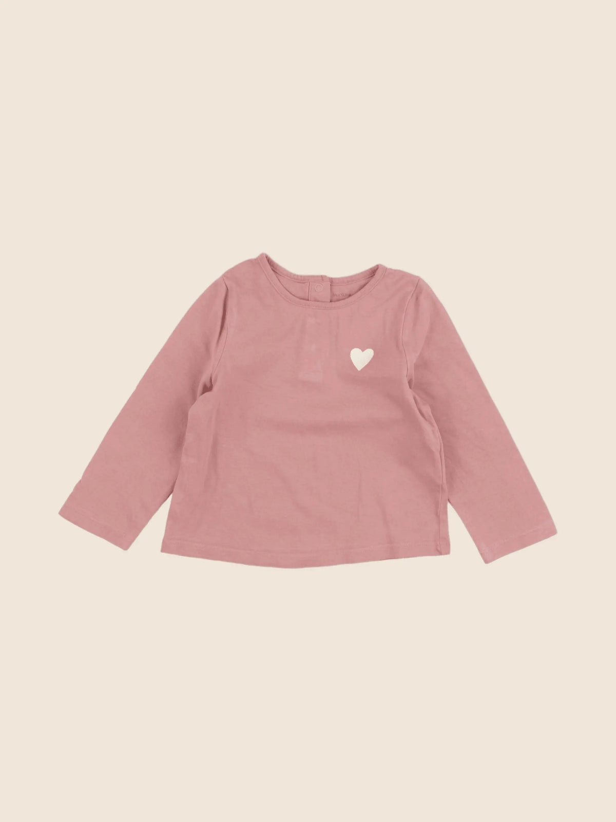 Vertbaudet - tee-shirt rose - 12 mois
