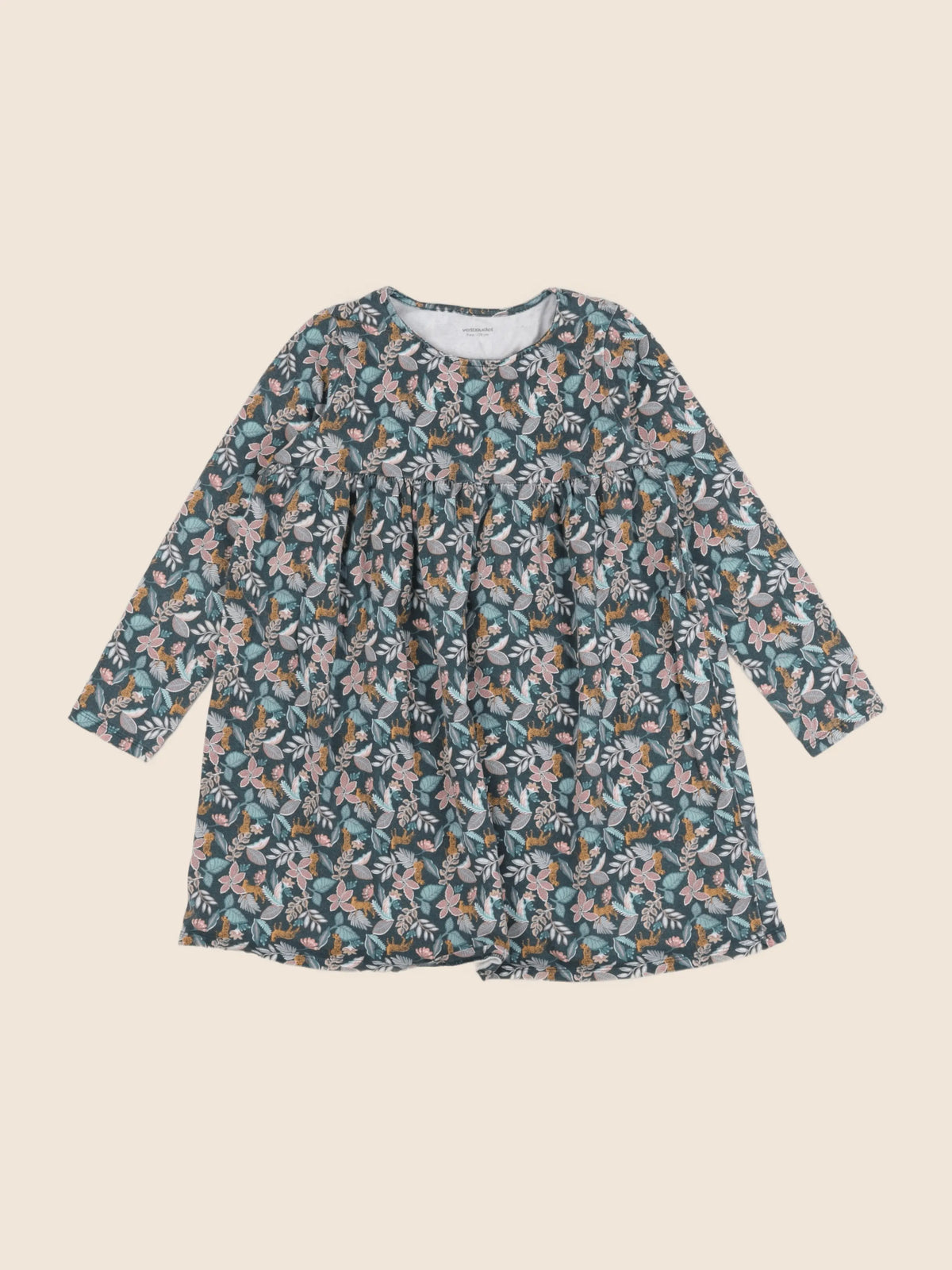 Vertbaudet - robe multicolore - 8 ans
