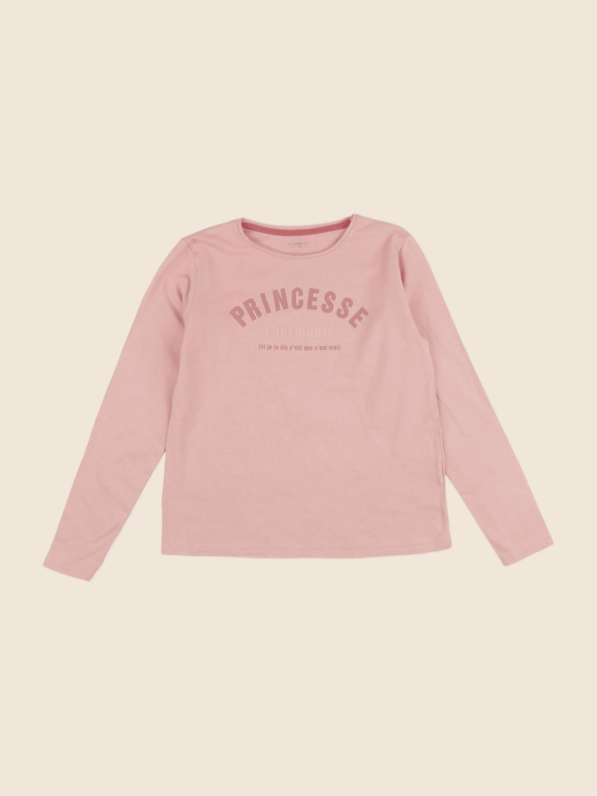 Vertbaudet - tee-shirt rose - 10 ans
