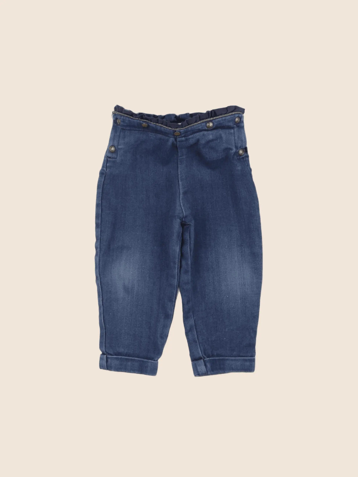 IKKS - jegging bleu - 12 mois