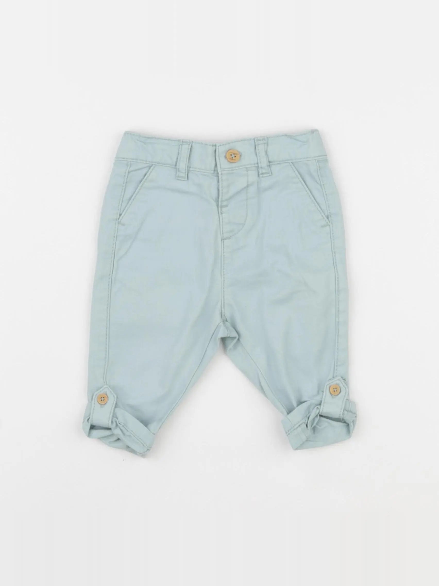 Vertbaudet - jean bleu - 3 mois