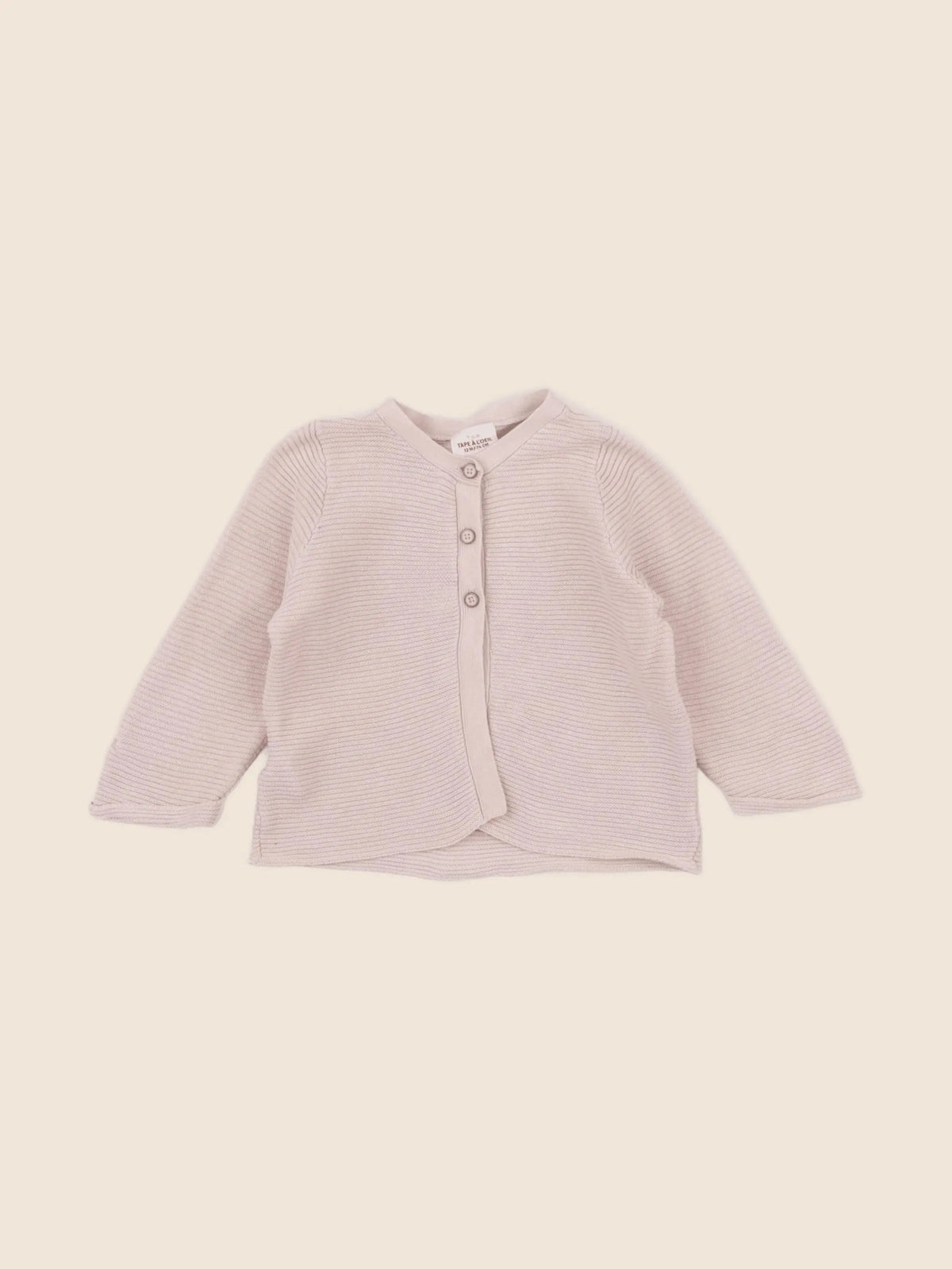 Tape à l'oeil - gilet rose - 12 mois