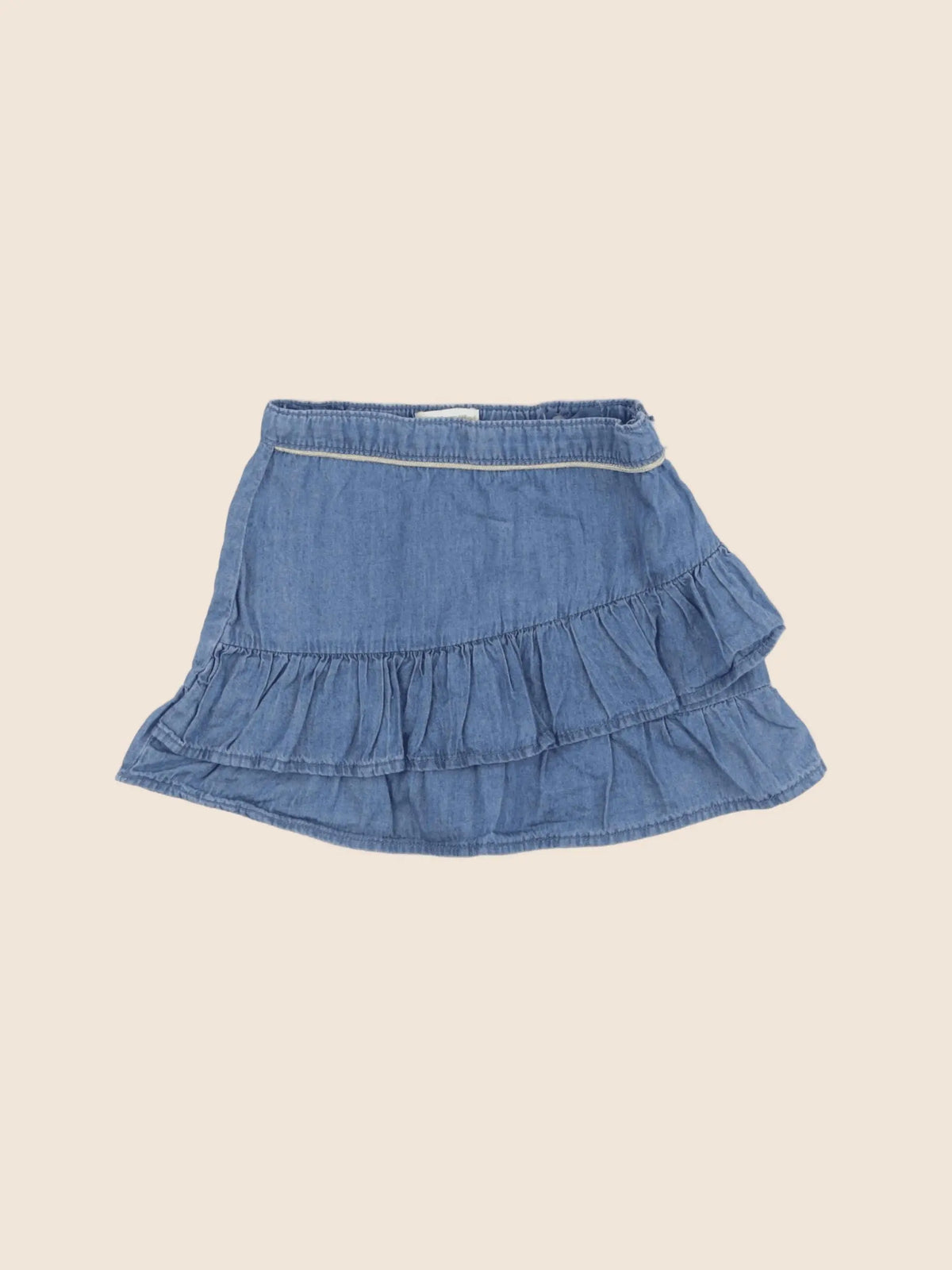 Vertbaudet - jupe bleu - 4 ans