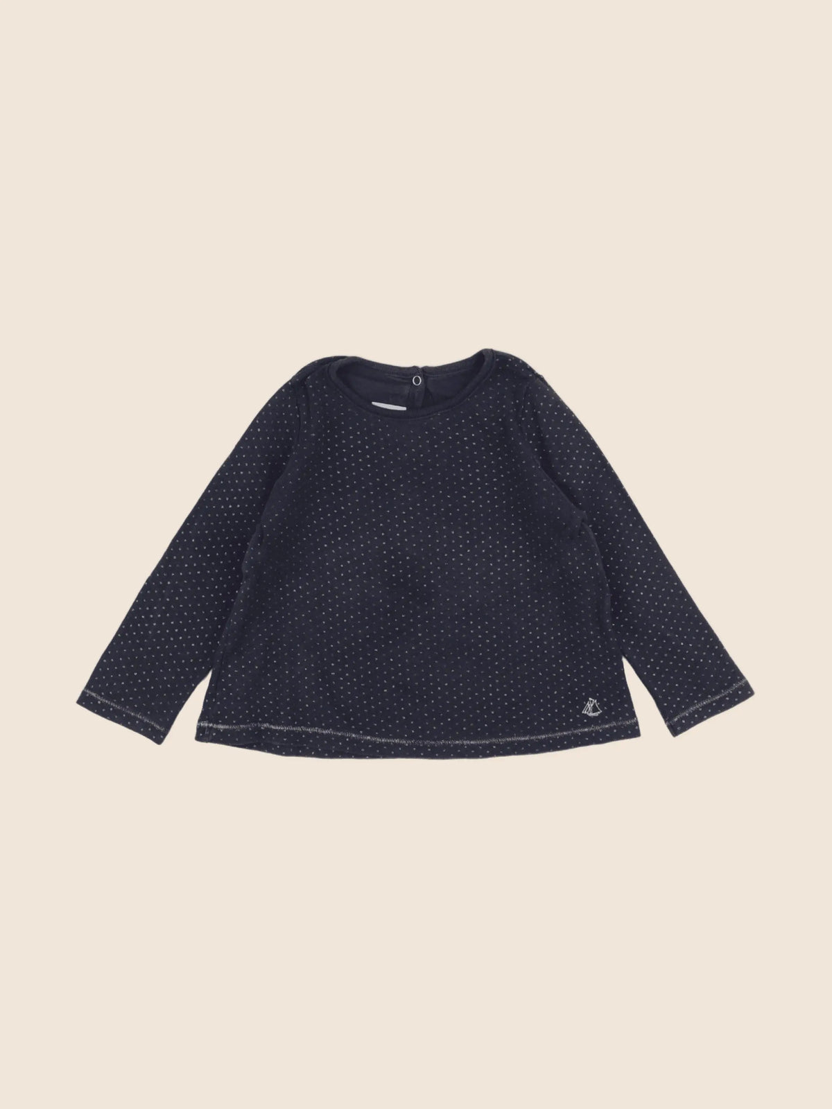 Petit Bateau - tee-shirt bleu - 24 mois