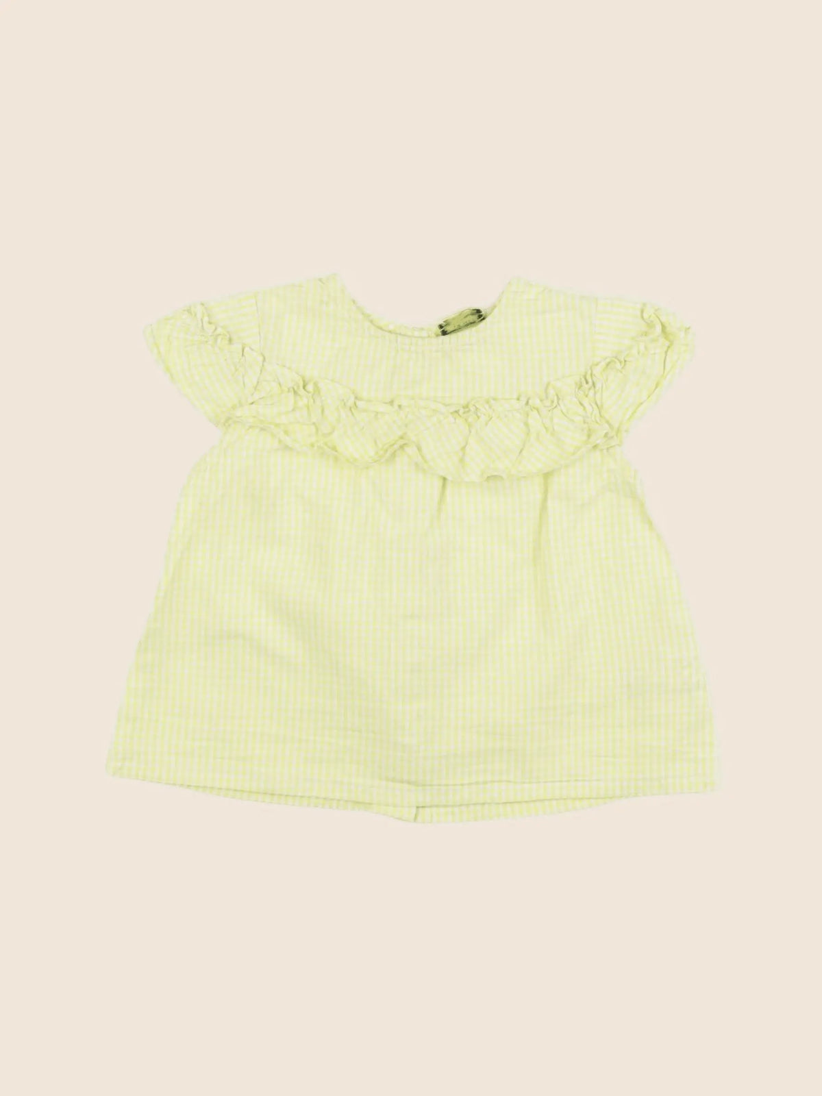 Tape à l'oeil - blouse jaune - 18 mois