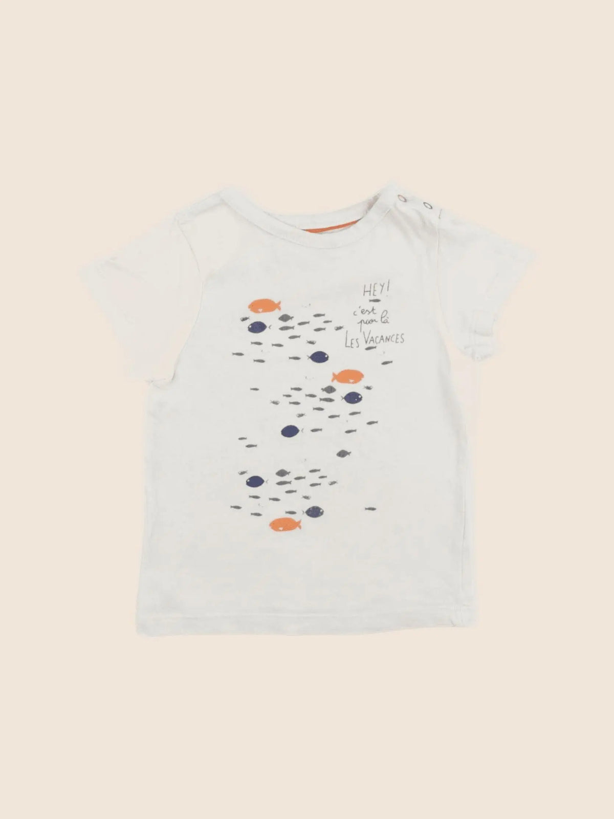 Cadet Rousselle - tee-shirt beige - 6 mois