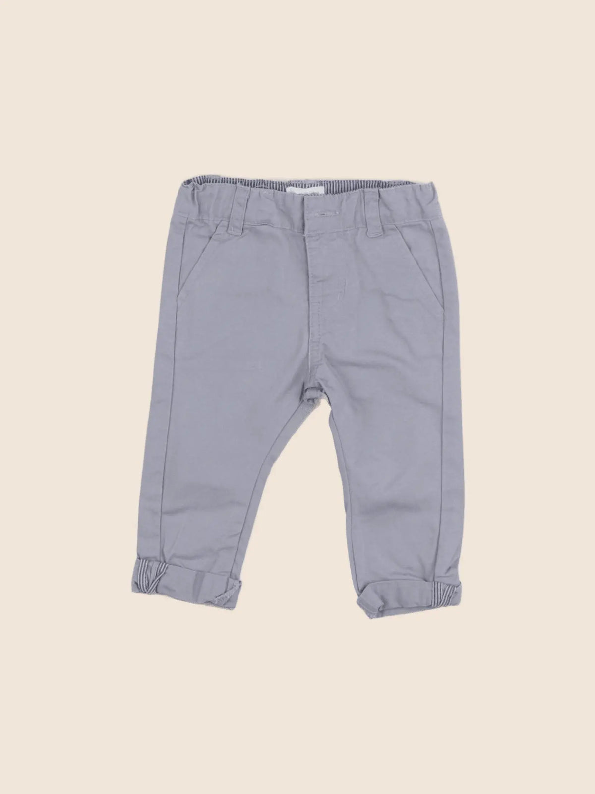 Vertbaudet - pantalon bleu - 3 mois