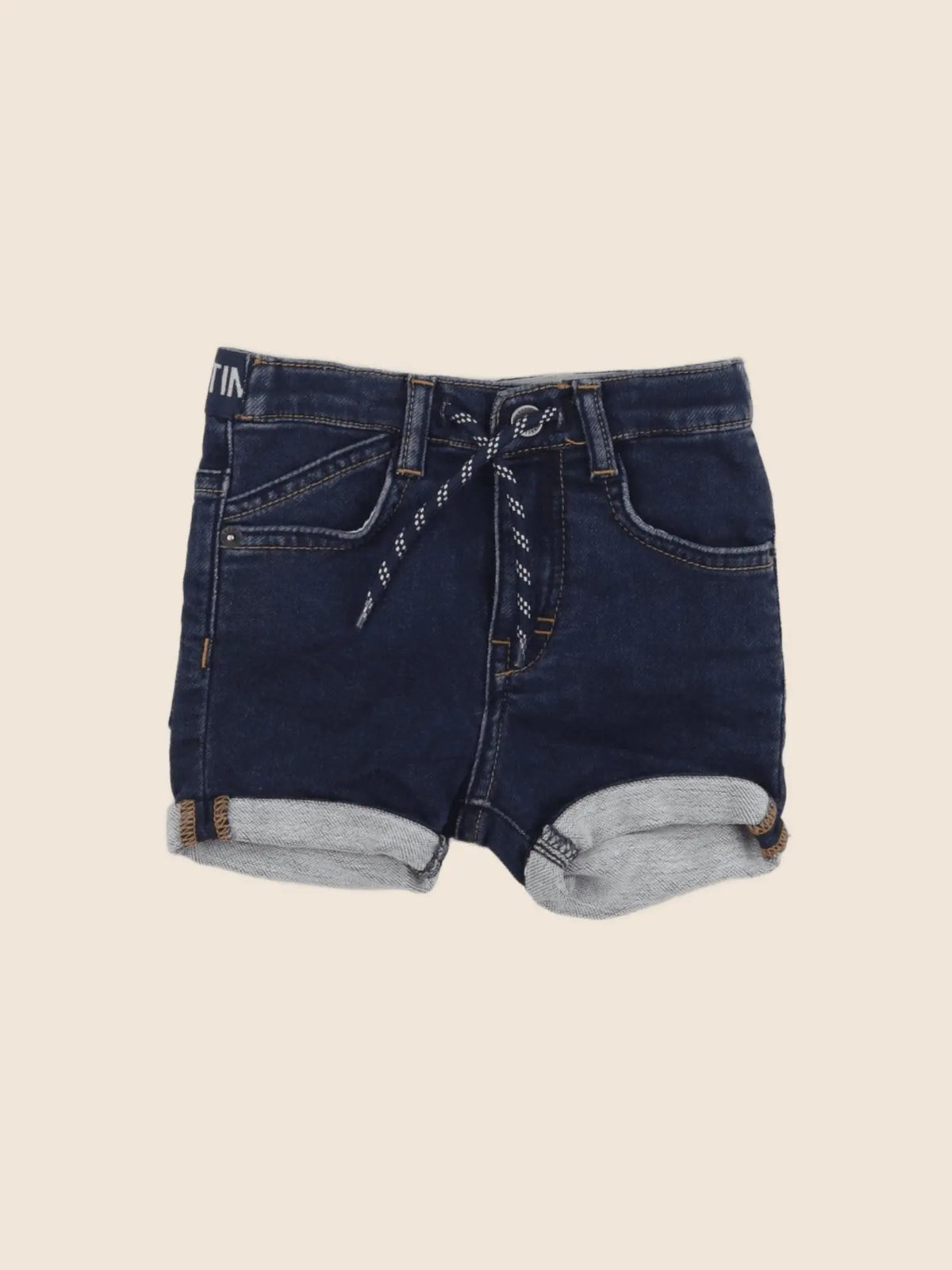 Timberland - short bleu - 12 mois