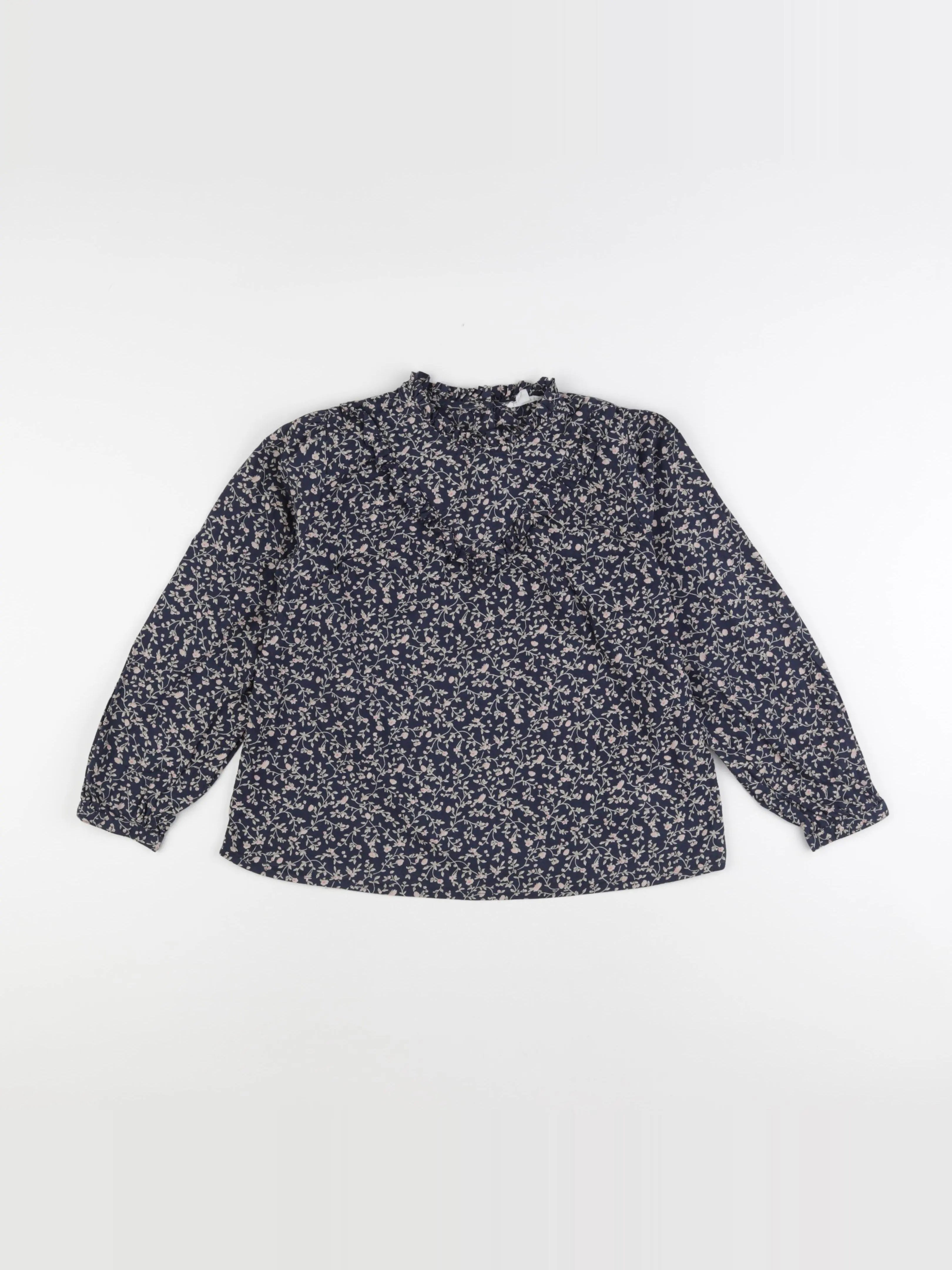 Vertbaudet - blouse bleu - 9 ans