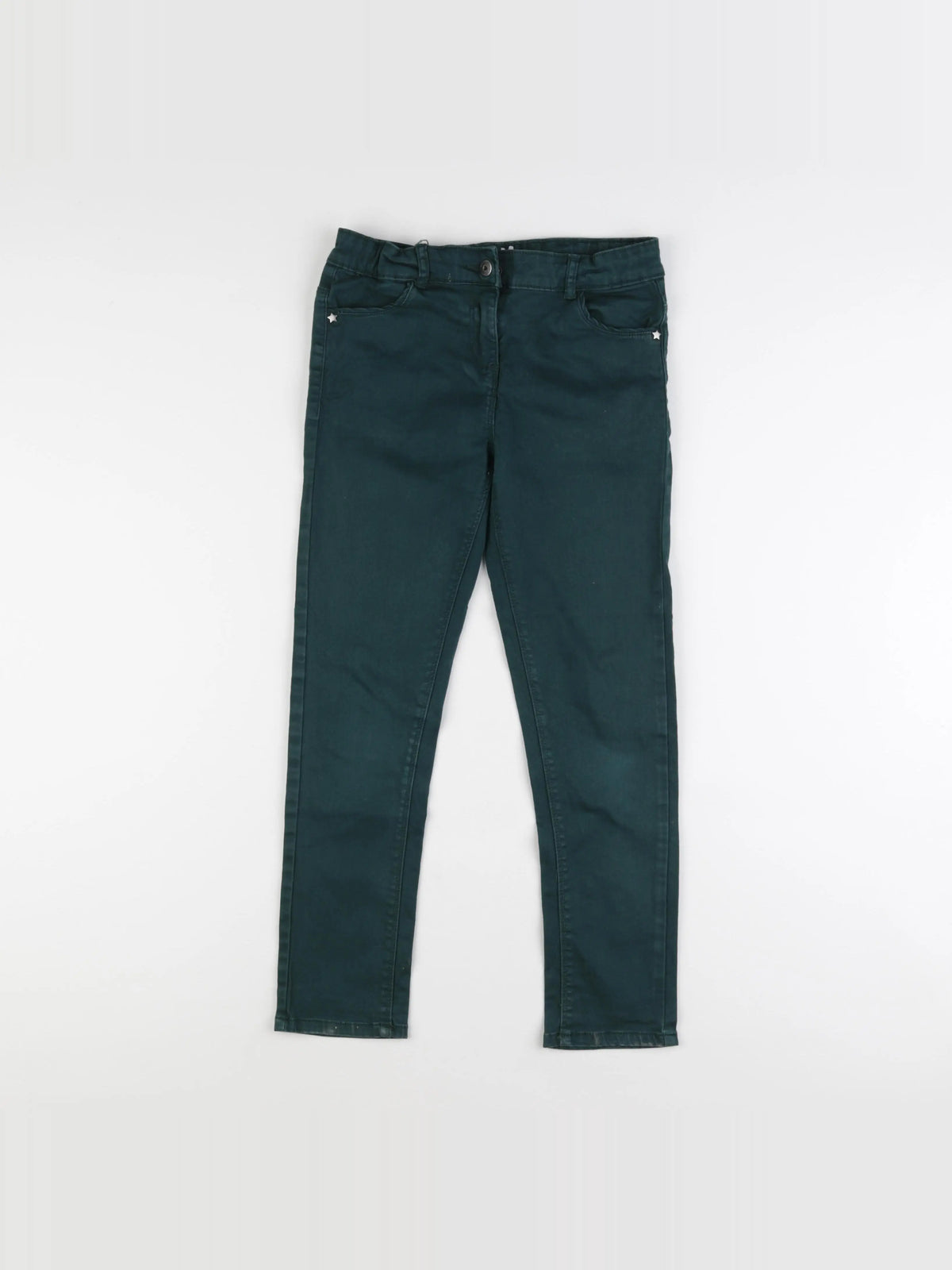 Vertbaudet - jean vert - 9 ans