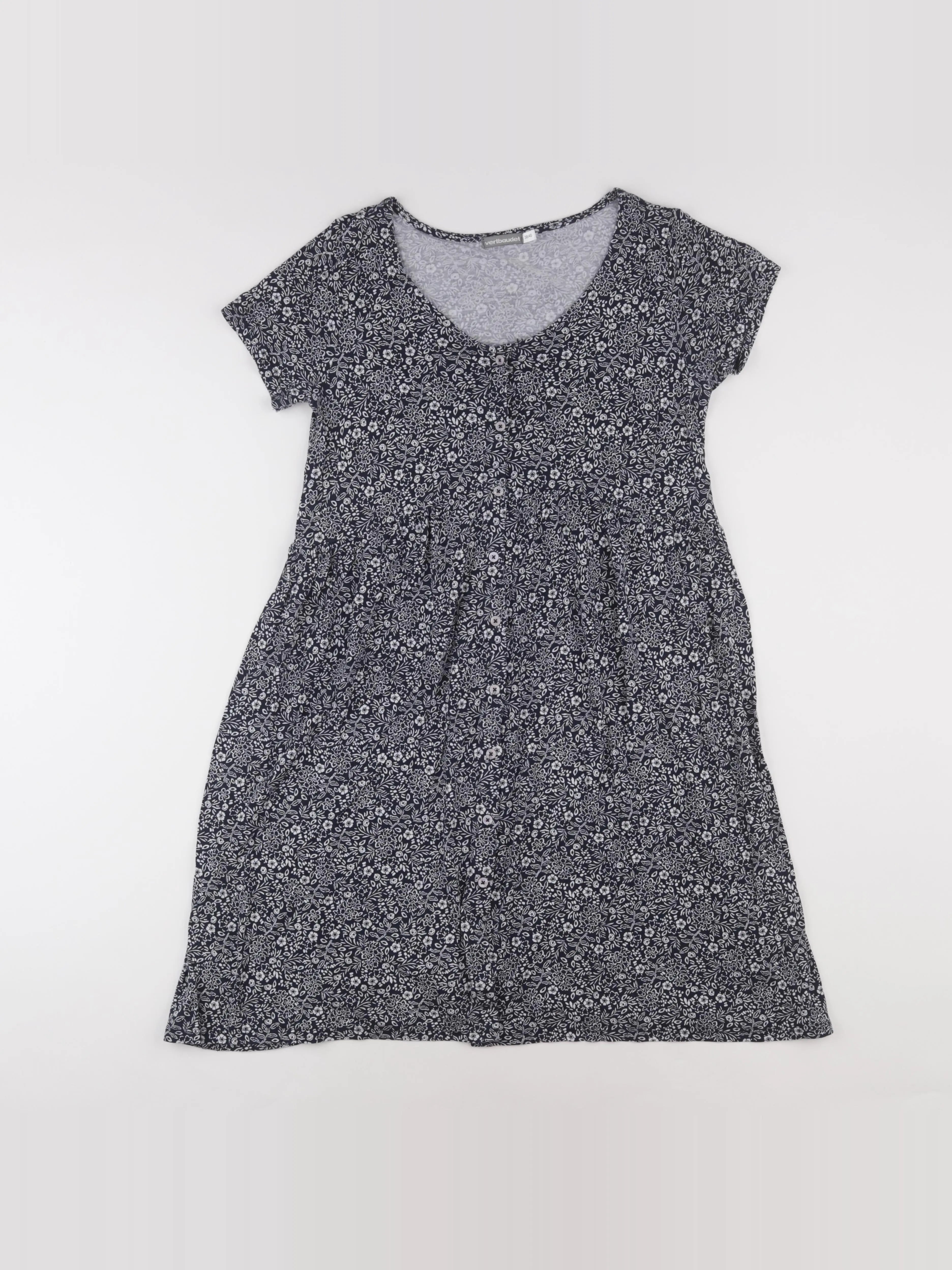 Vertbaudet - robe grossesse bleu, blanc - 38 à 40