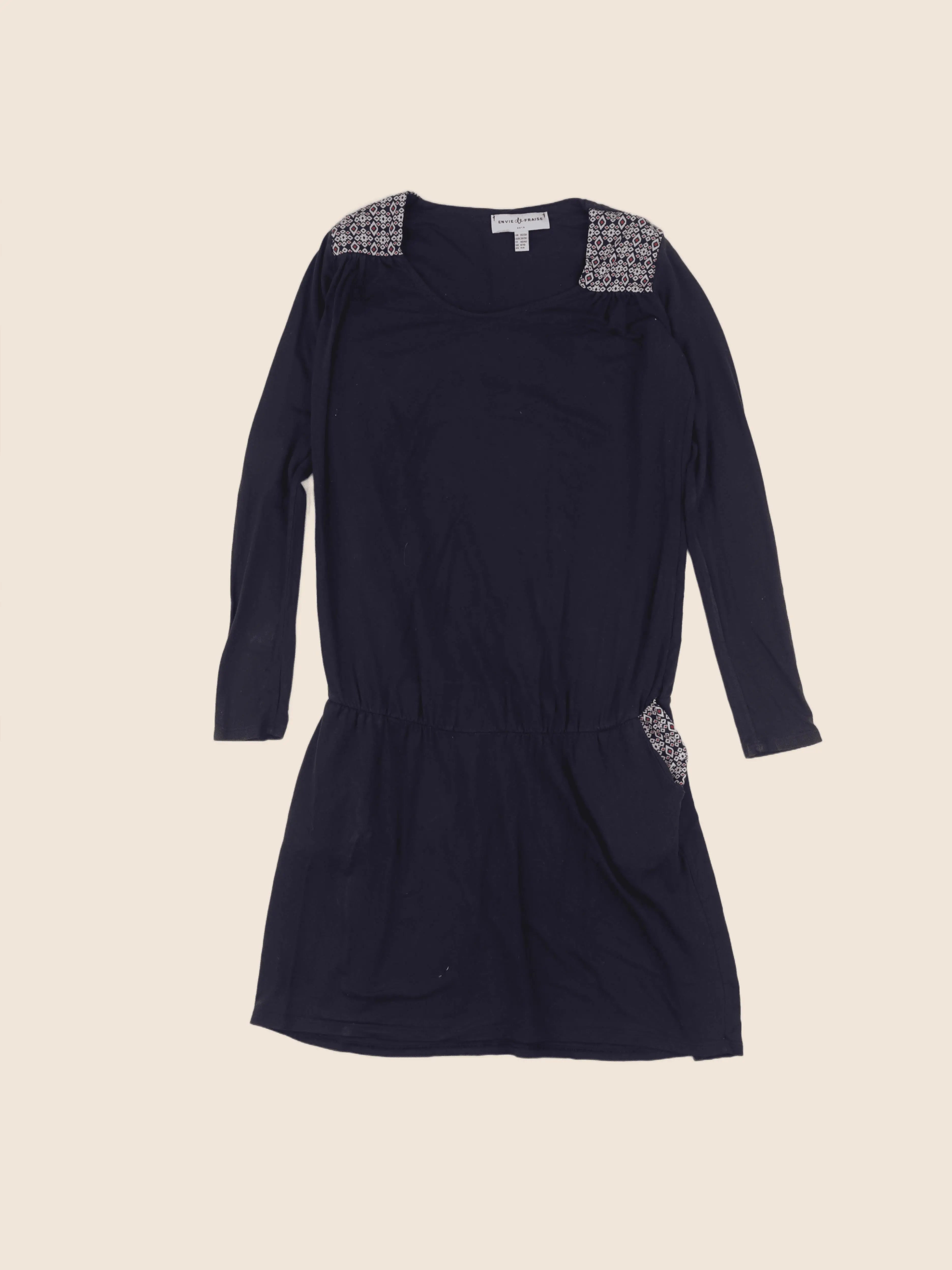 Envie de fraise - robe grossesse bleu - 36 à 38