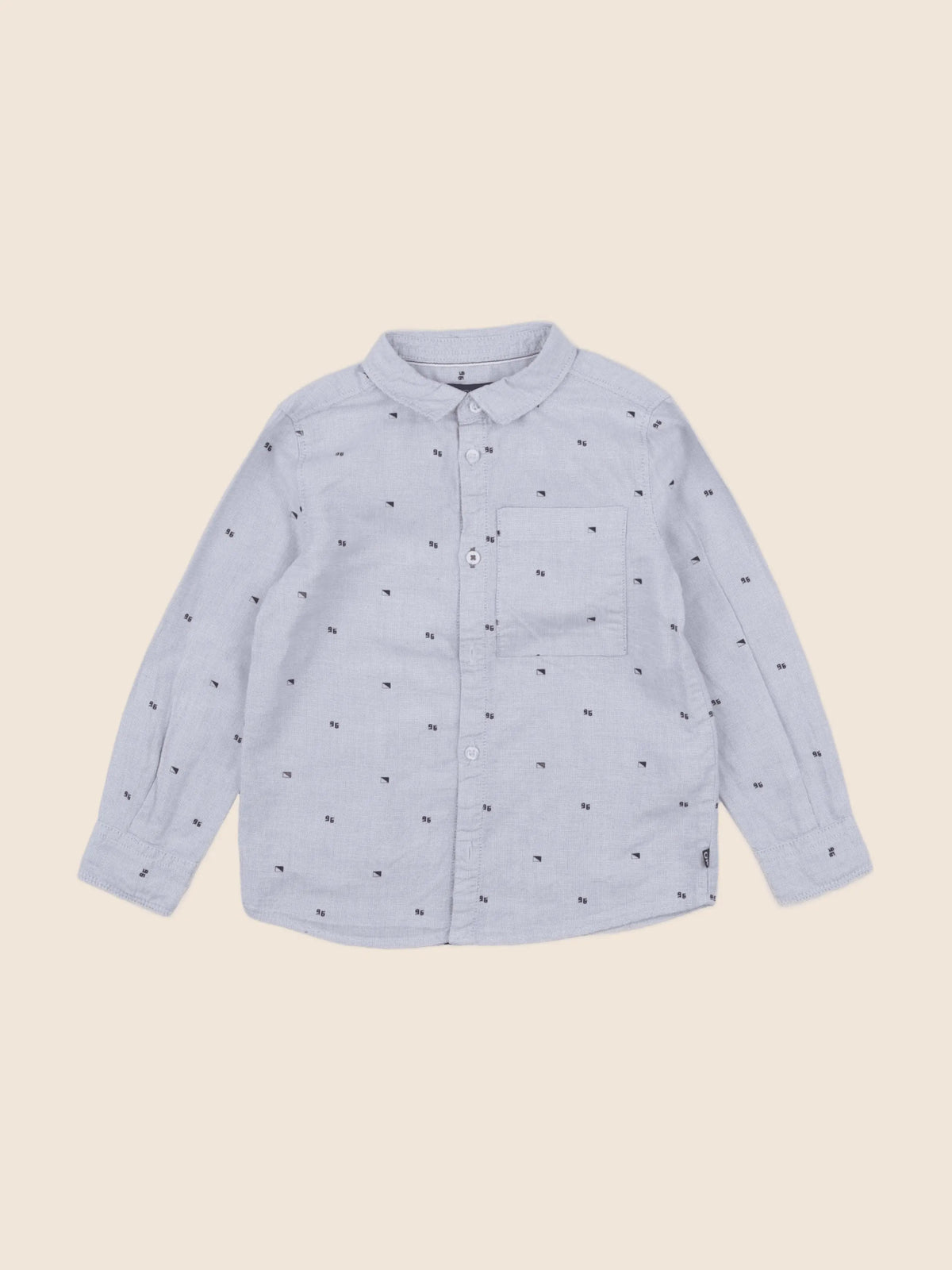 Okaidi - chemise bleu - 3 ans