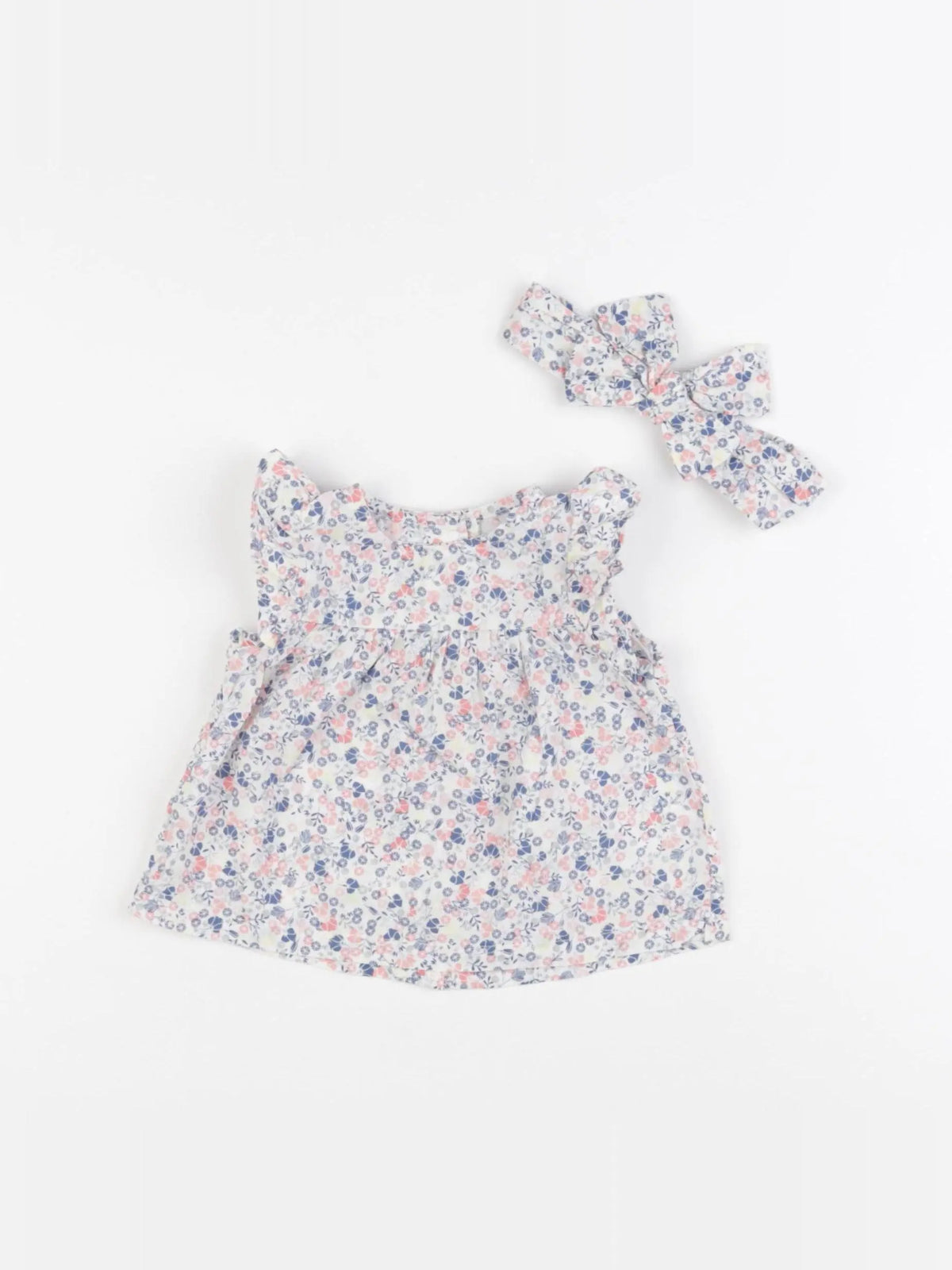 Vertbaudet - blouse rose - 3 mois