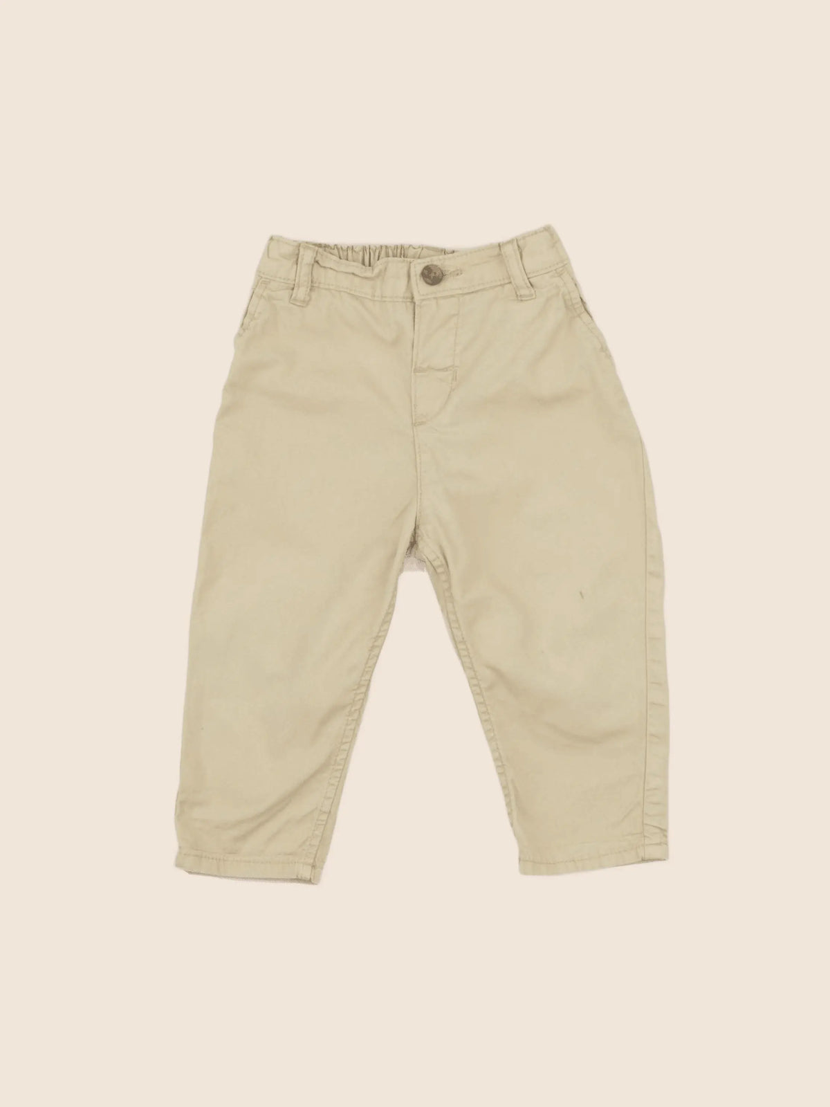 H&M - pantalon beige - 9/12 mois