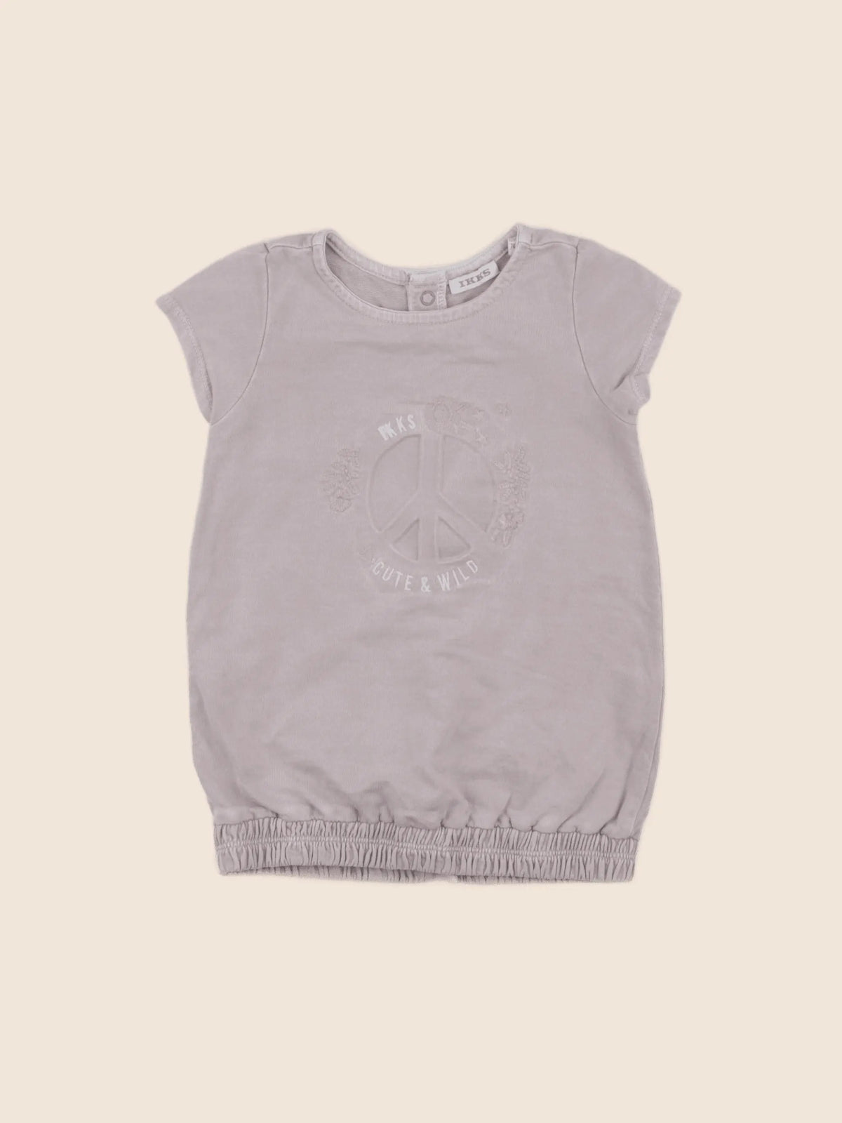 IKKS - robe violet - 12 mois